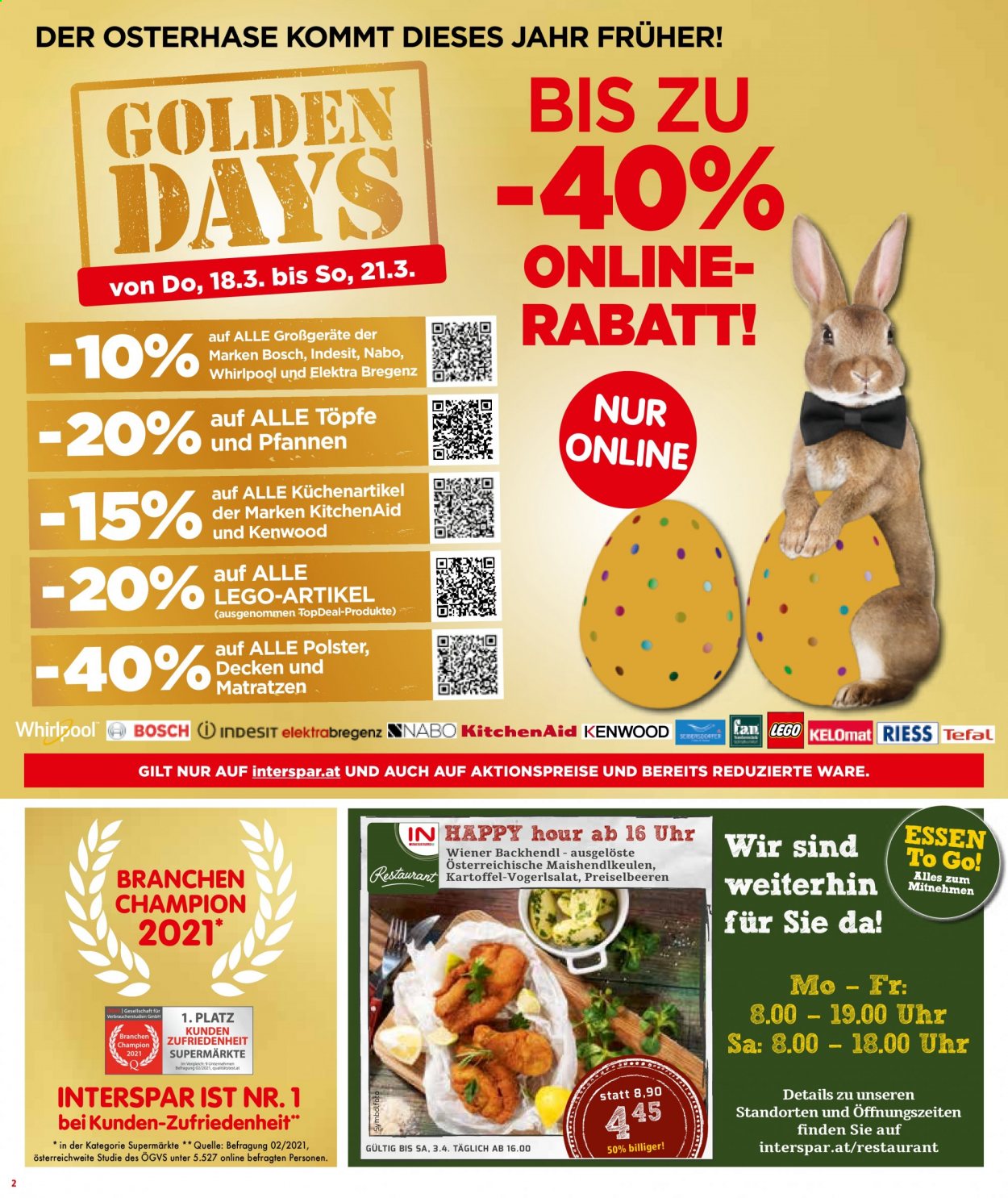 Angebote INTERSPAR - 18.3.2021 - 24.3.2021. Seite 2