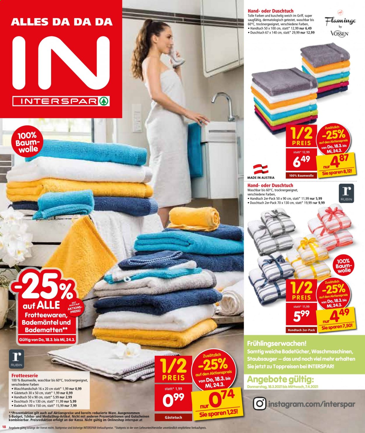 Angebote INTERSPAR - 18.3.2021 - 24.3.2021. Seite 18