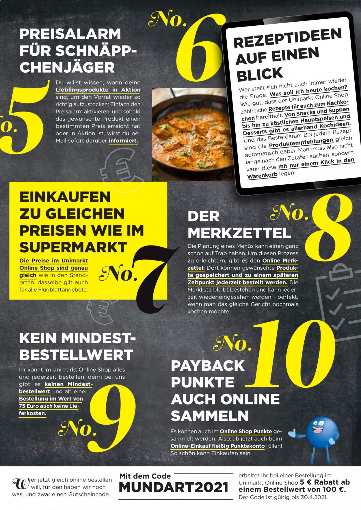 Angebote UNIMARKT. Seite 17