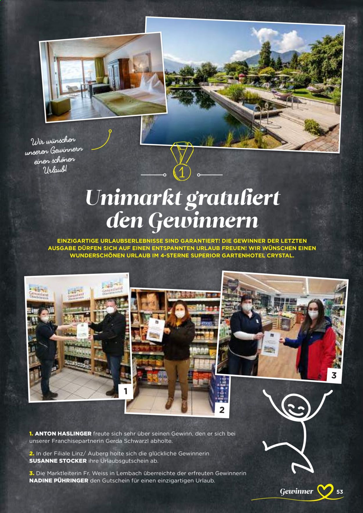 Angebote UNIMARKT. Seite 53