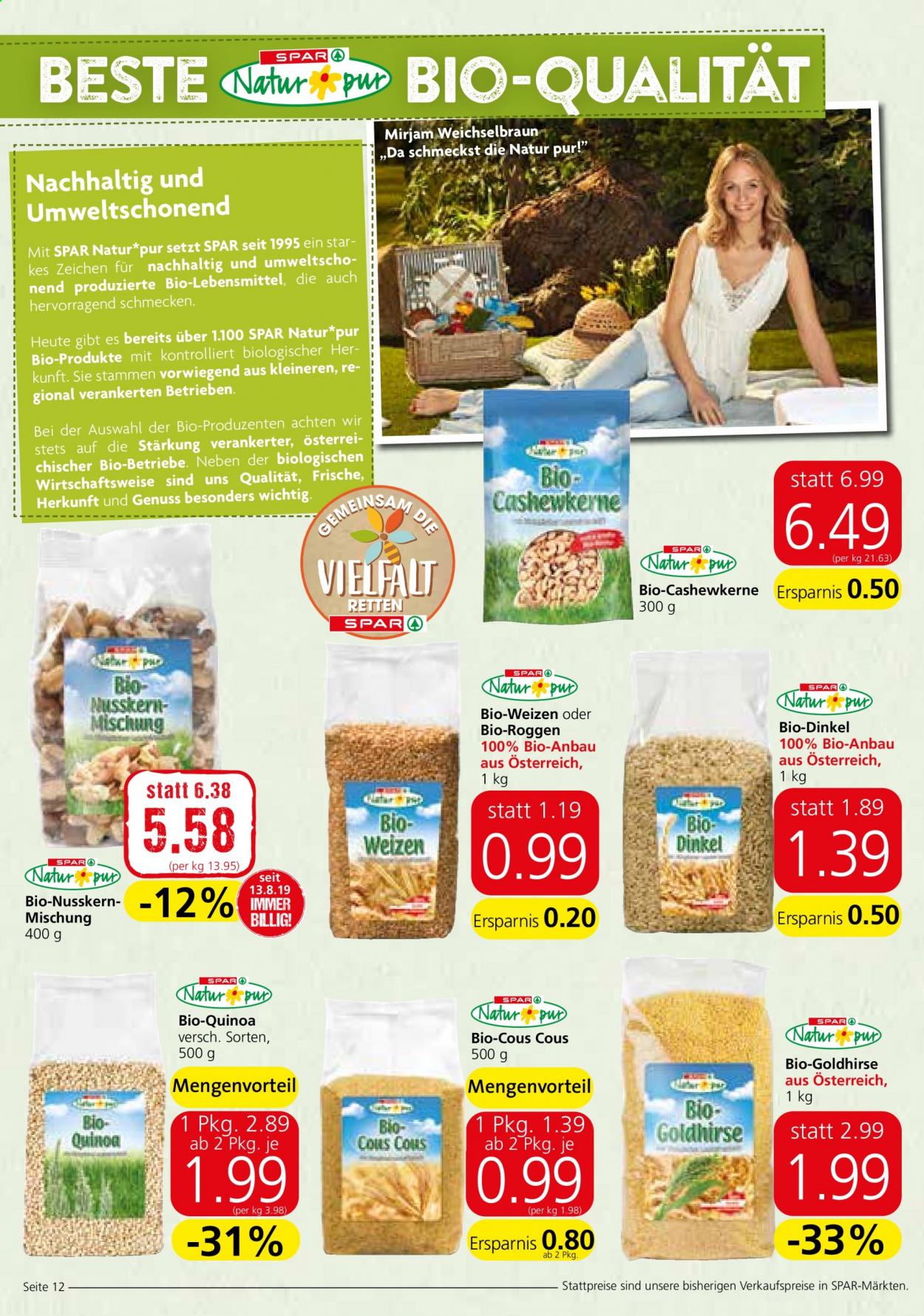 Angebote SPAR - 18.3.2021 - 24.3.2021. Seite 12