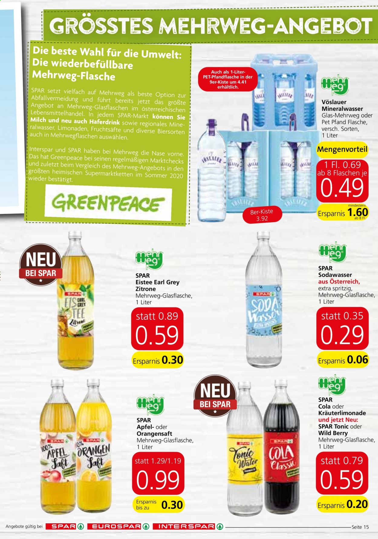 Angebote SPAR - 18.3.2021 - 24.3.2021. Seite 15