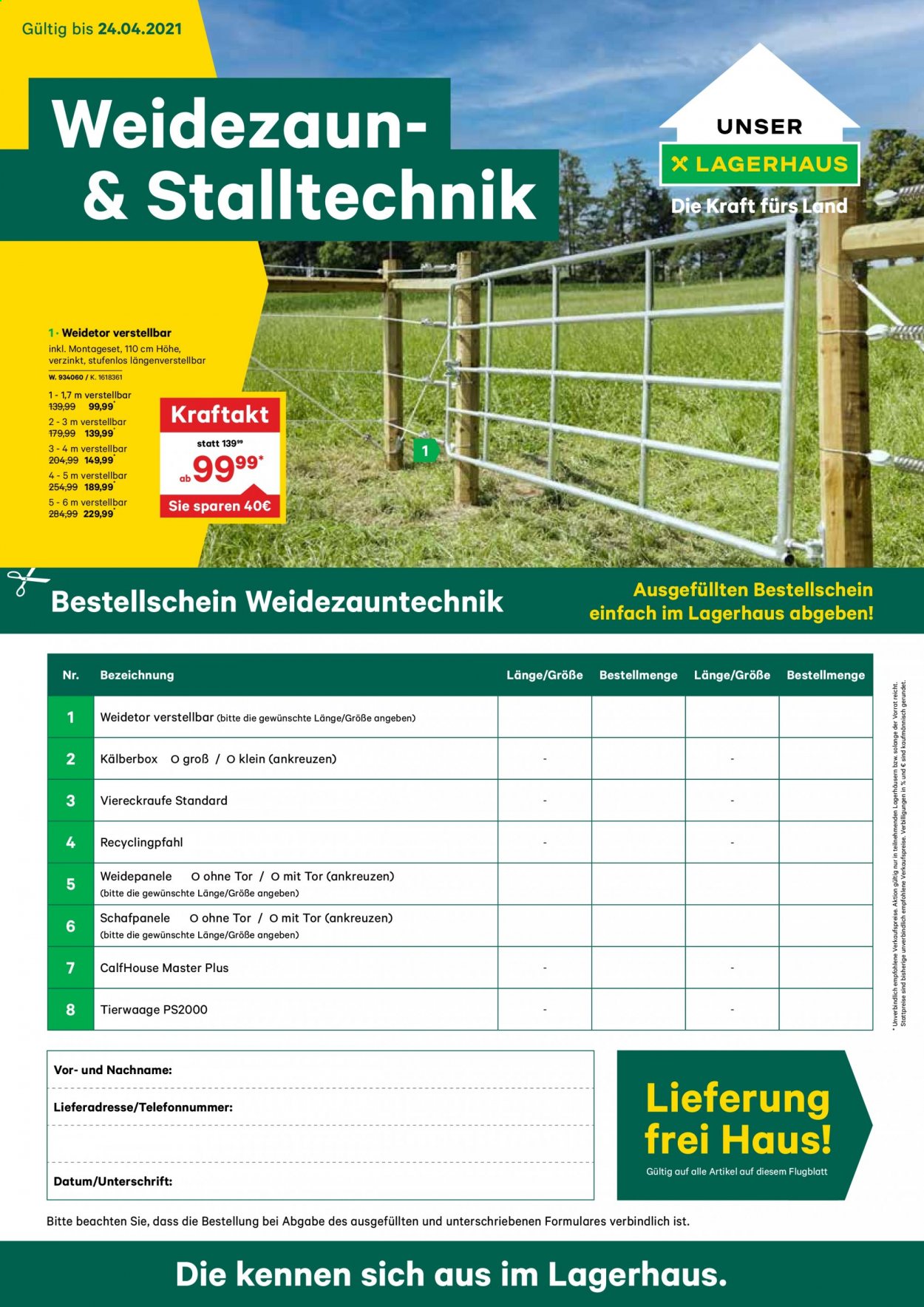Angebote Lagerhaus - 17.3.2021 - 24.3.2021. Seite 1