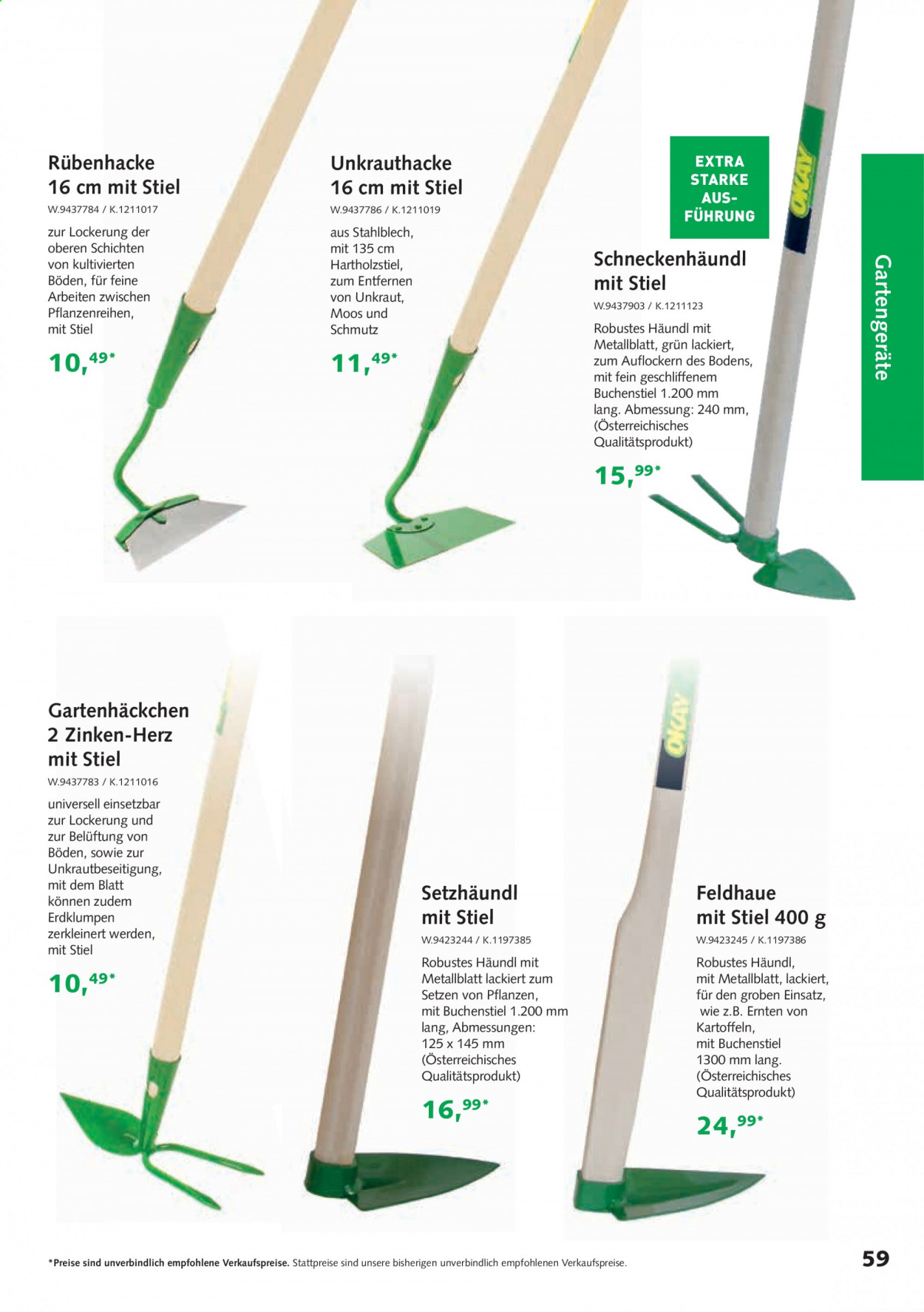 Angebote Lagerhaus. Seite 59
