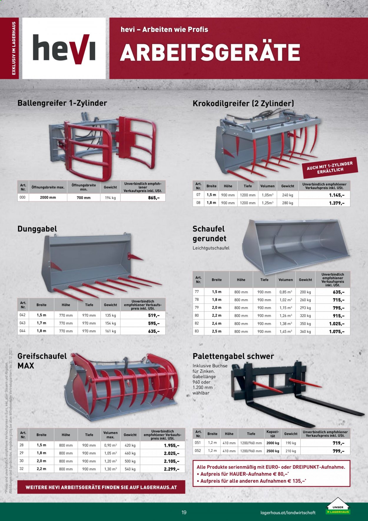 Angebote Lagerhaus. Seite 19