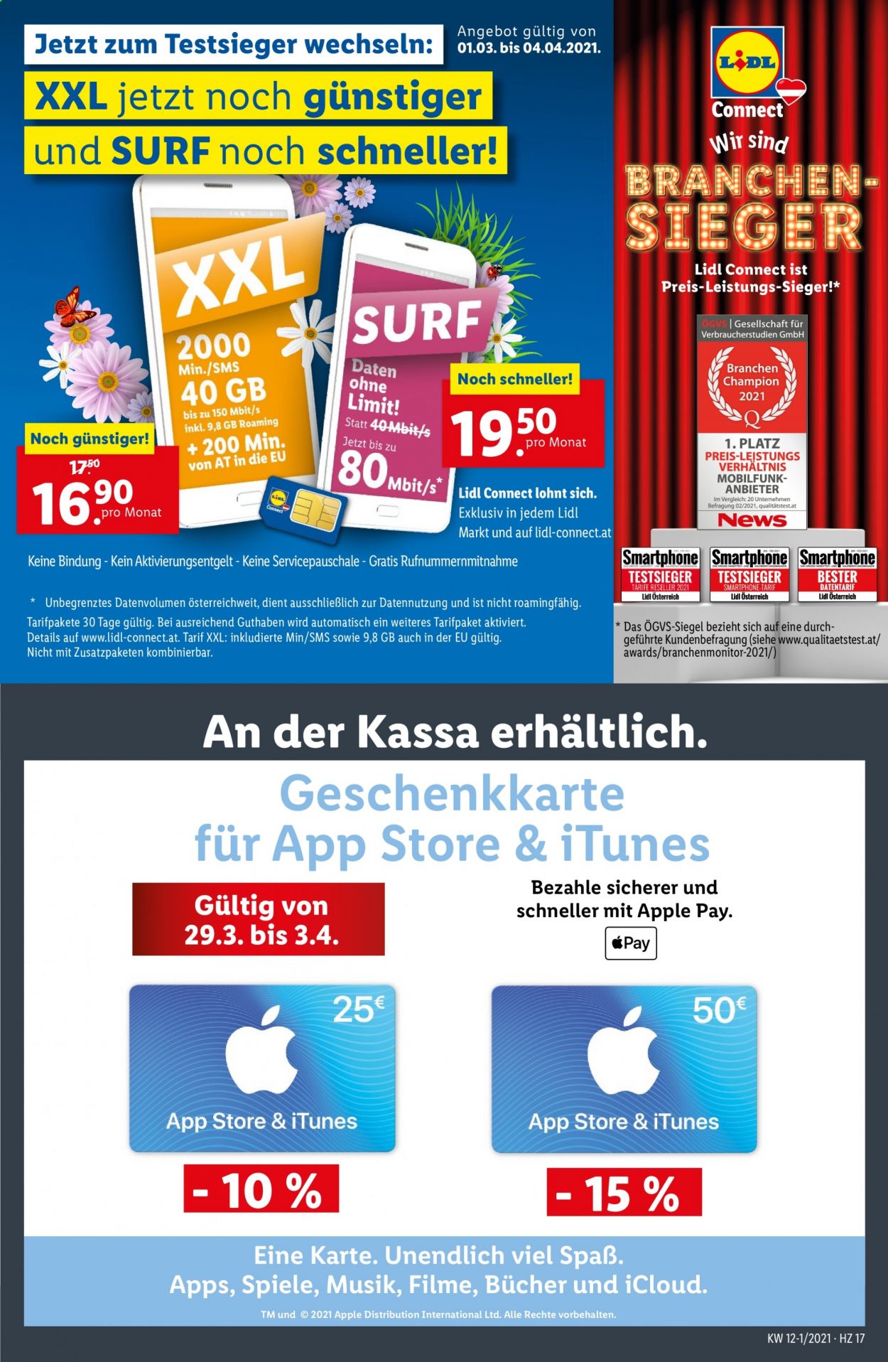 Angebote Lidl - 25.3.2021 - 31.3.2021. Seite 17