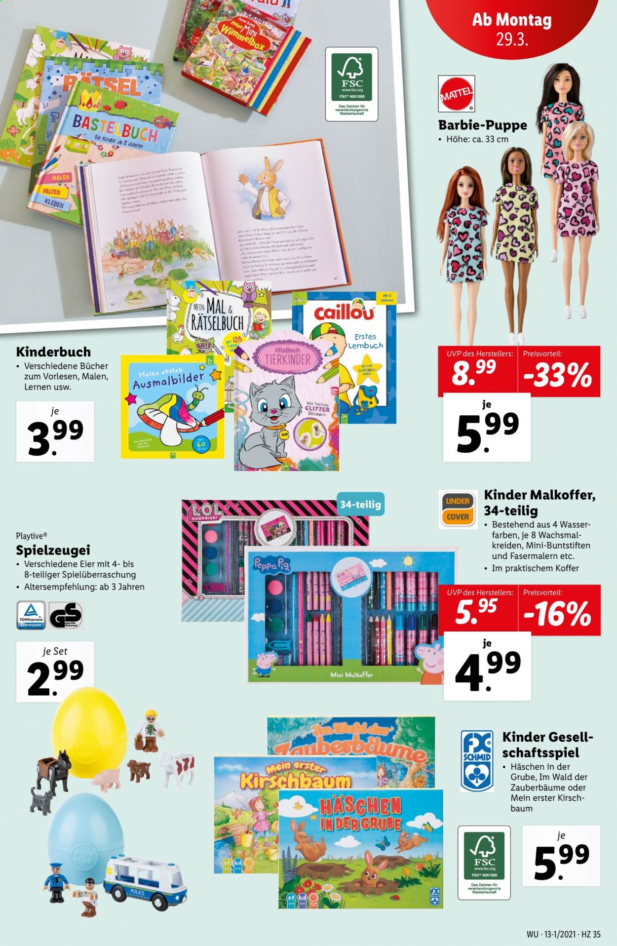 Angebote Lidl - 25.3.2021 - 31.3.2021. Seite 35
