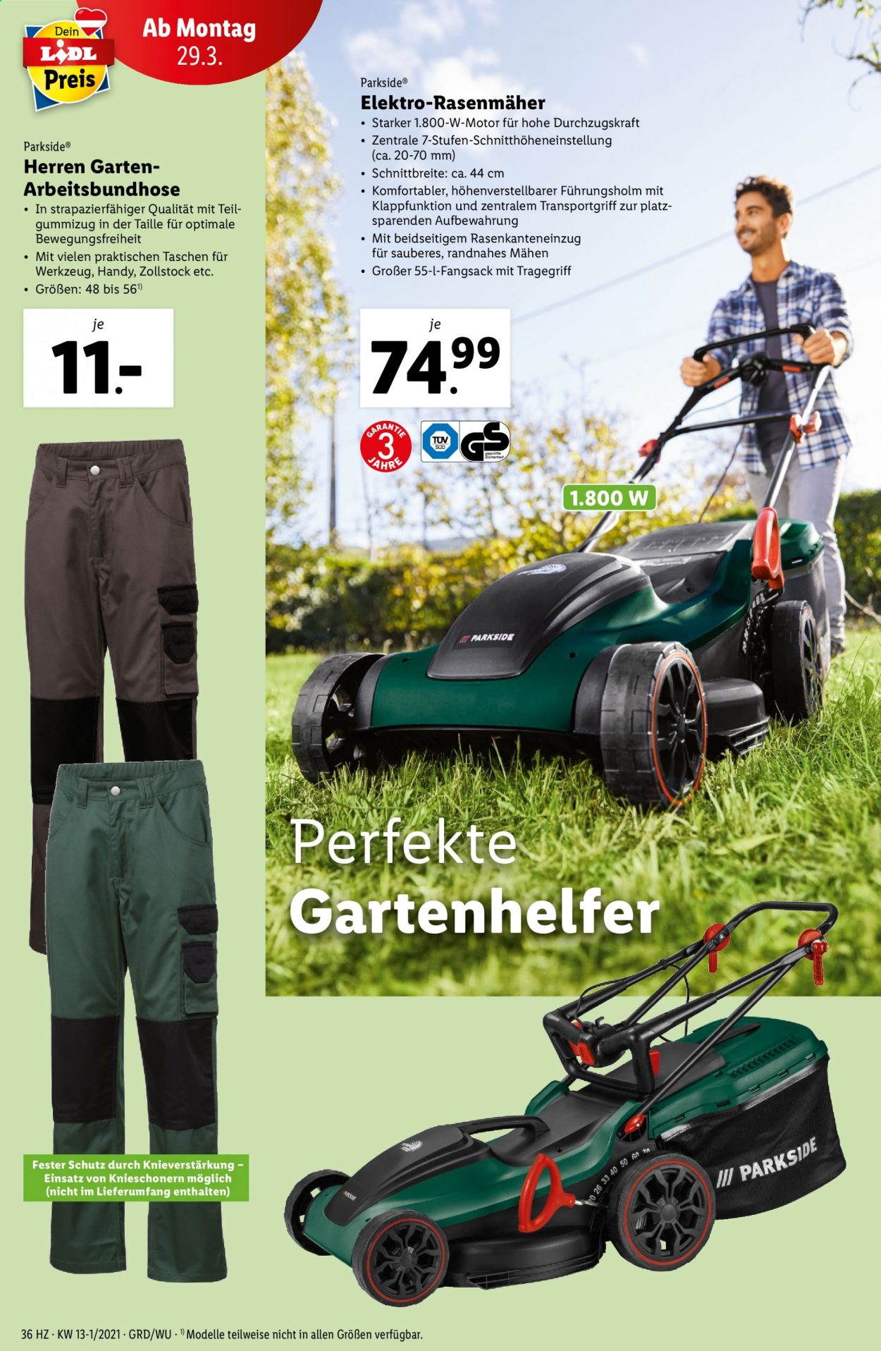 Angebote Lidl - 25.3.2021 - 31.3.2021. Seite 36
