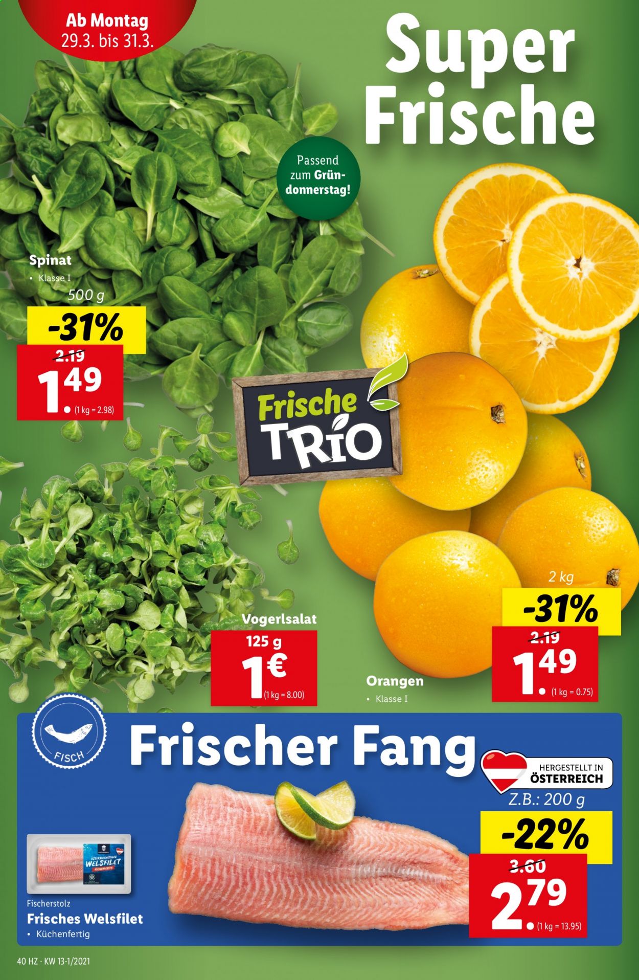 Angebote Lidl - 25.3.2021 - 31.3.2021. Seite 40