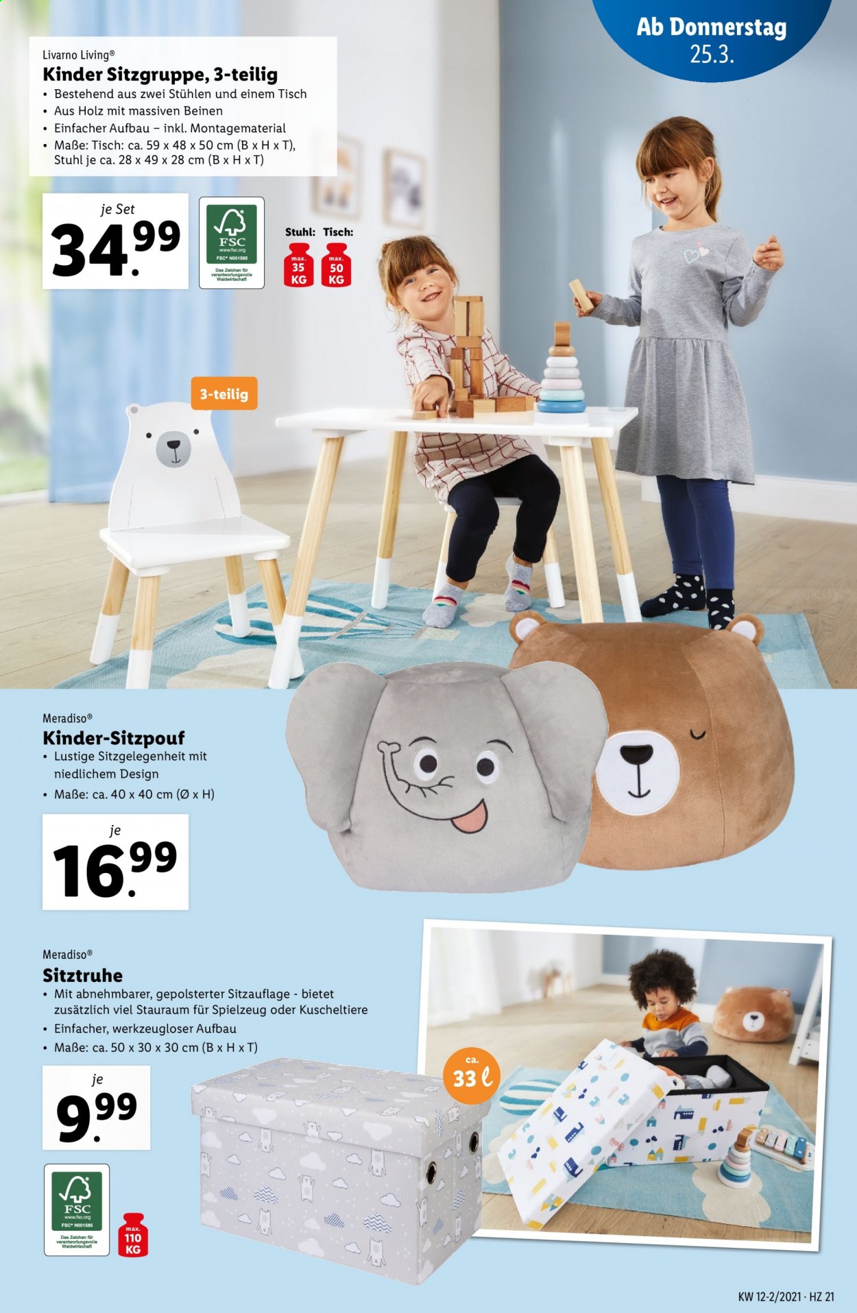 Angebote Lidl - 25.3.2021 - 31.3.2021. Seite 21