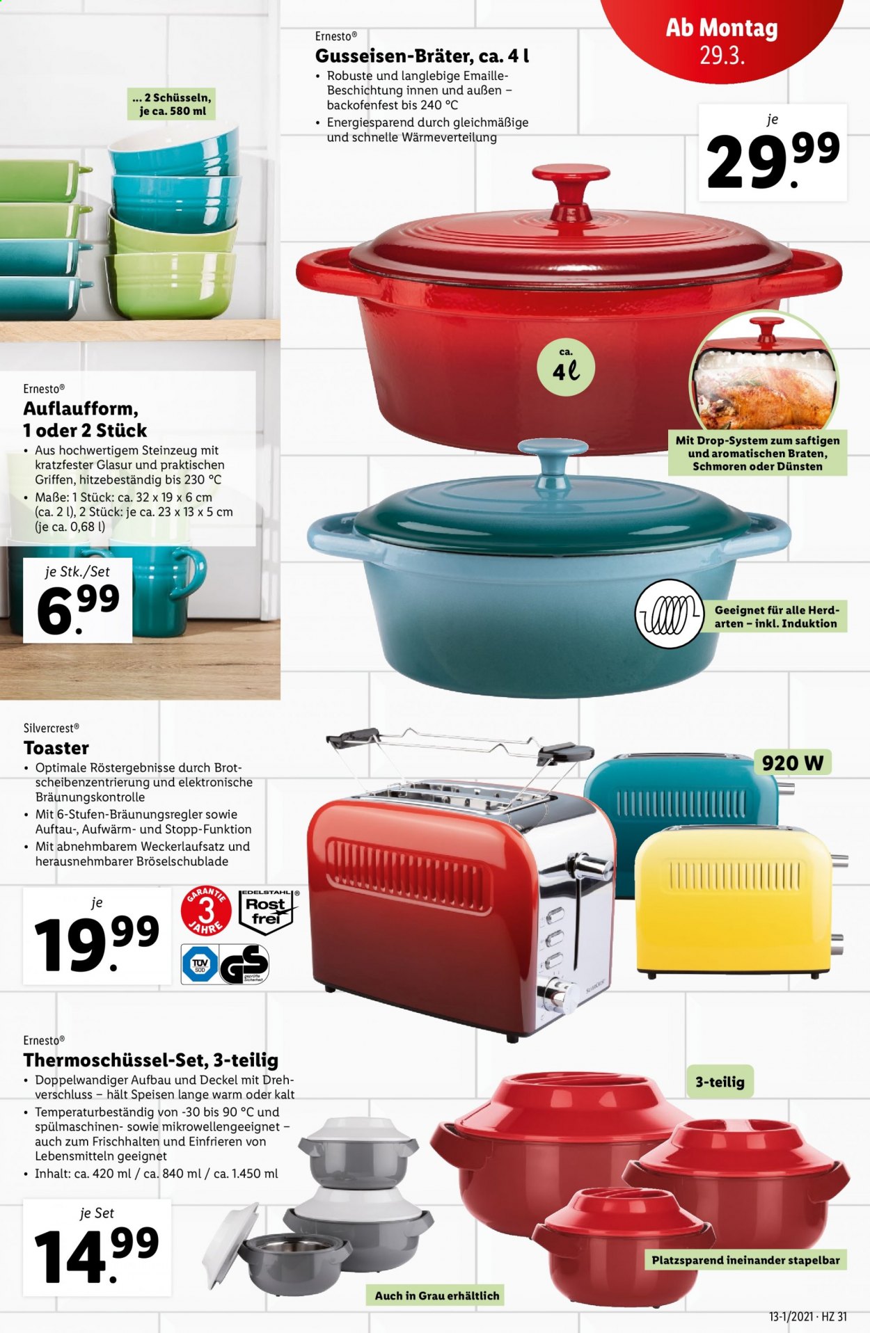 Angebote Lidl - 25.3.2021 - 31.3.2021. Seite 31