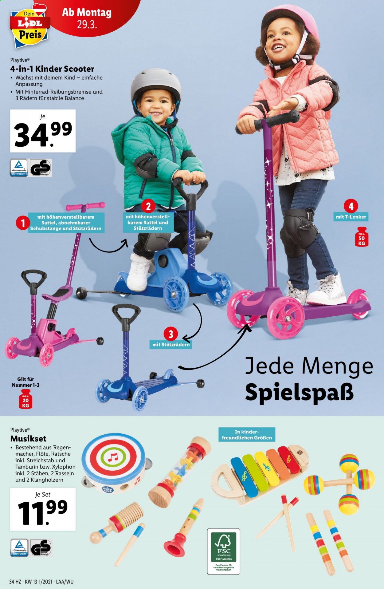 Angebote Lidl - 25.3.2021 - 31.3.2021. Seite 34