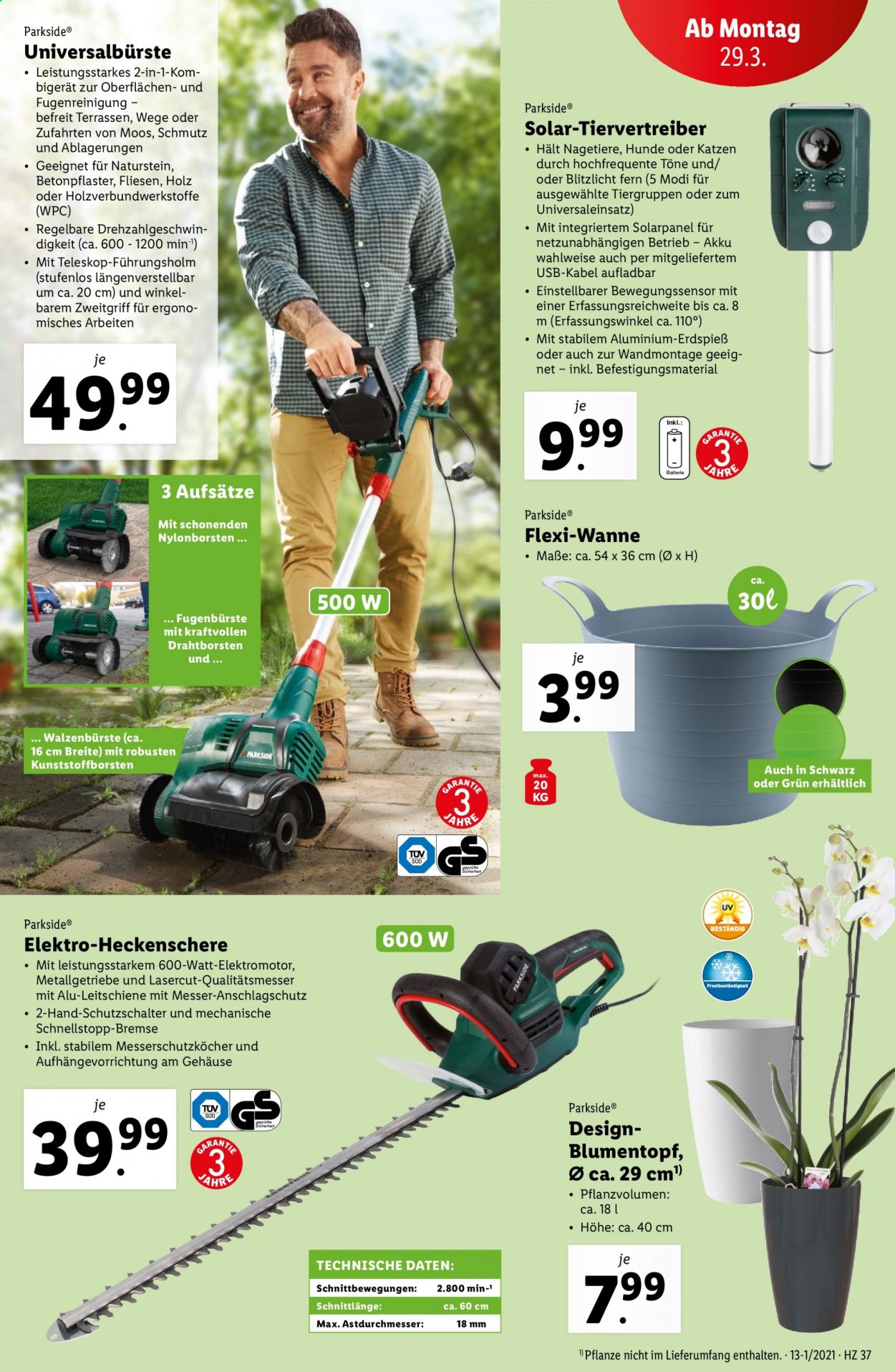 Angebote Lidl - 25.3.2021 - 31.3.2021. Seite 37