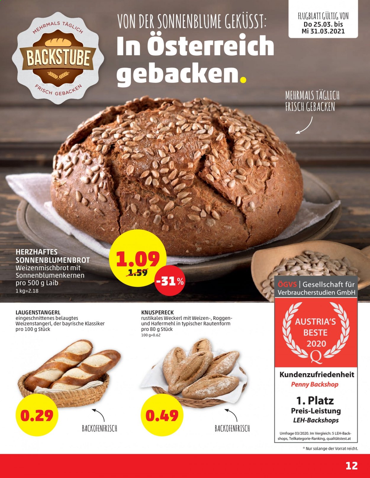 Angebote Penny - 25.3.2021 - 31.3.2021. Seite 12