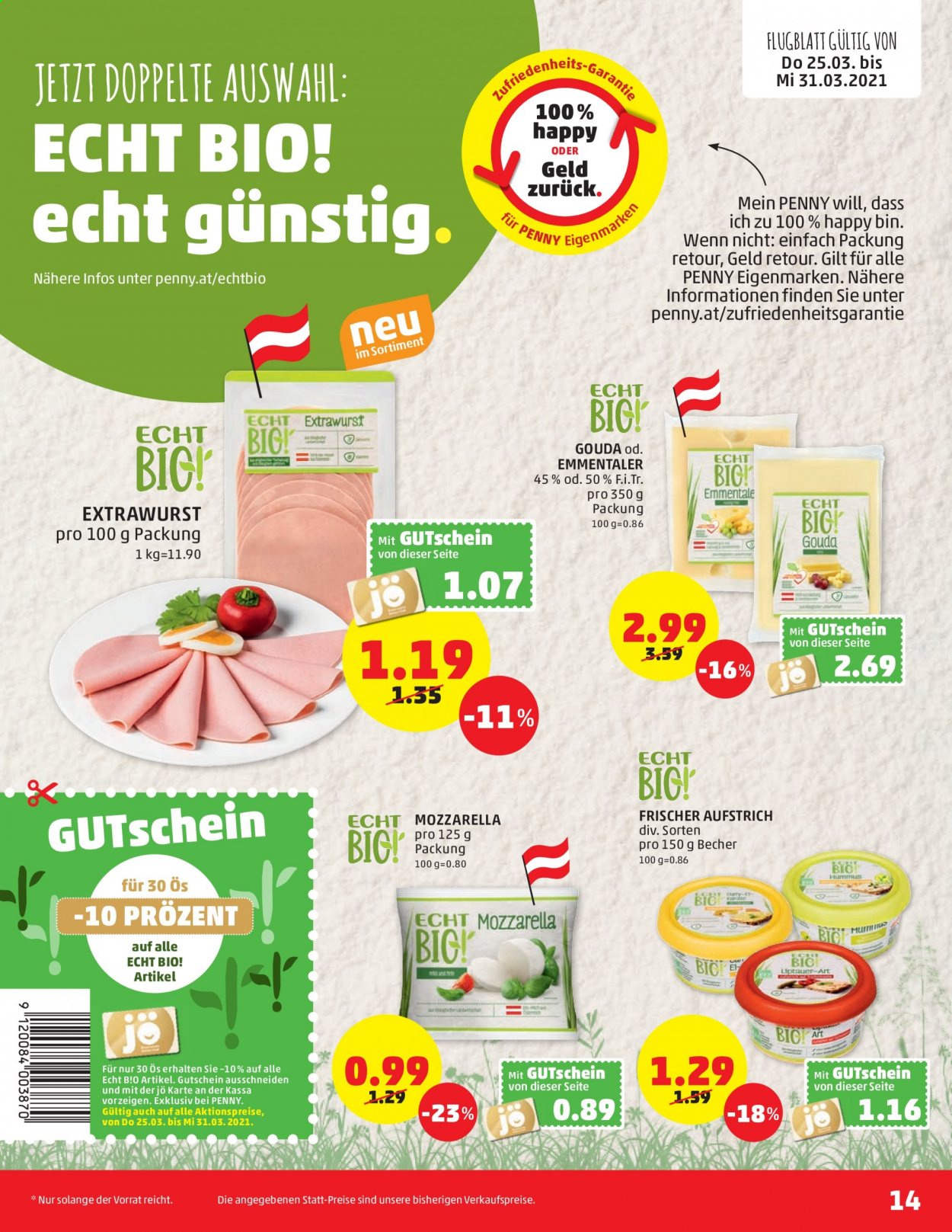 Angebote Penny - 25.3.2021 - 31.3.2021. Seite 14