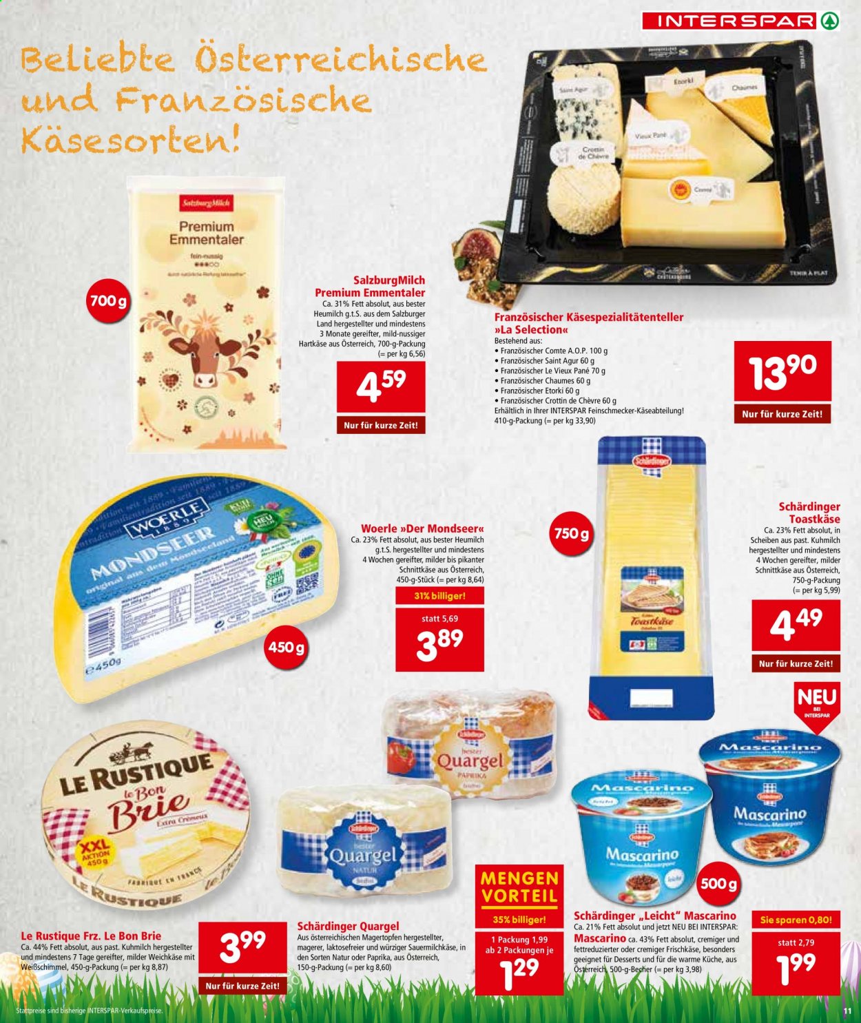 Angebote INTERSPAR - 25.3.2021 - 7.4.2021. Seite 11