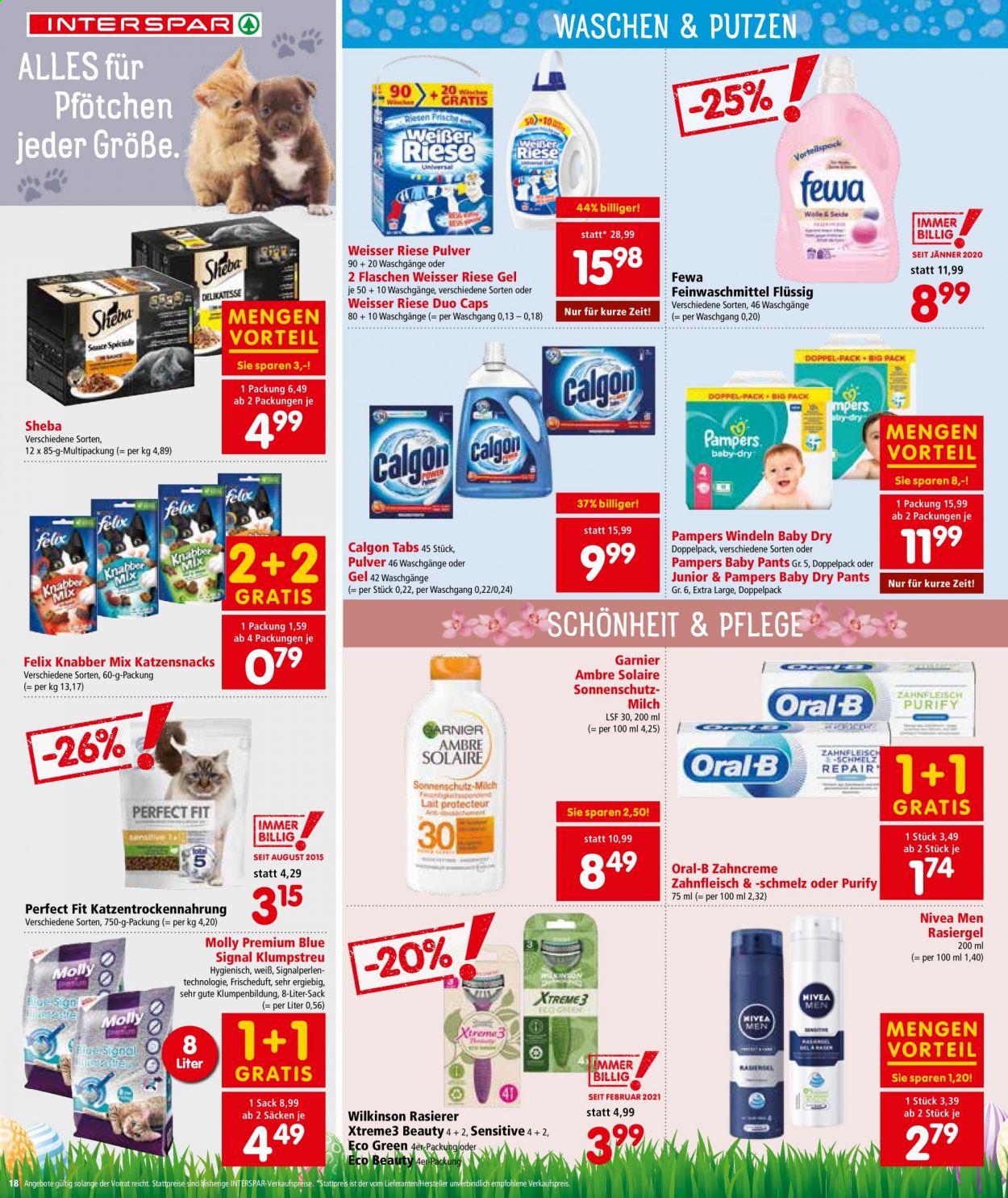 Angebote INTERSPAR - 25.3.2021 - 7.4.2021. Seite 18