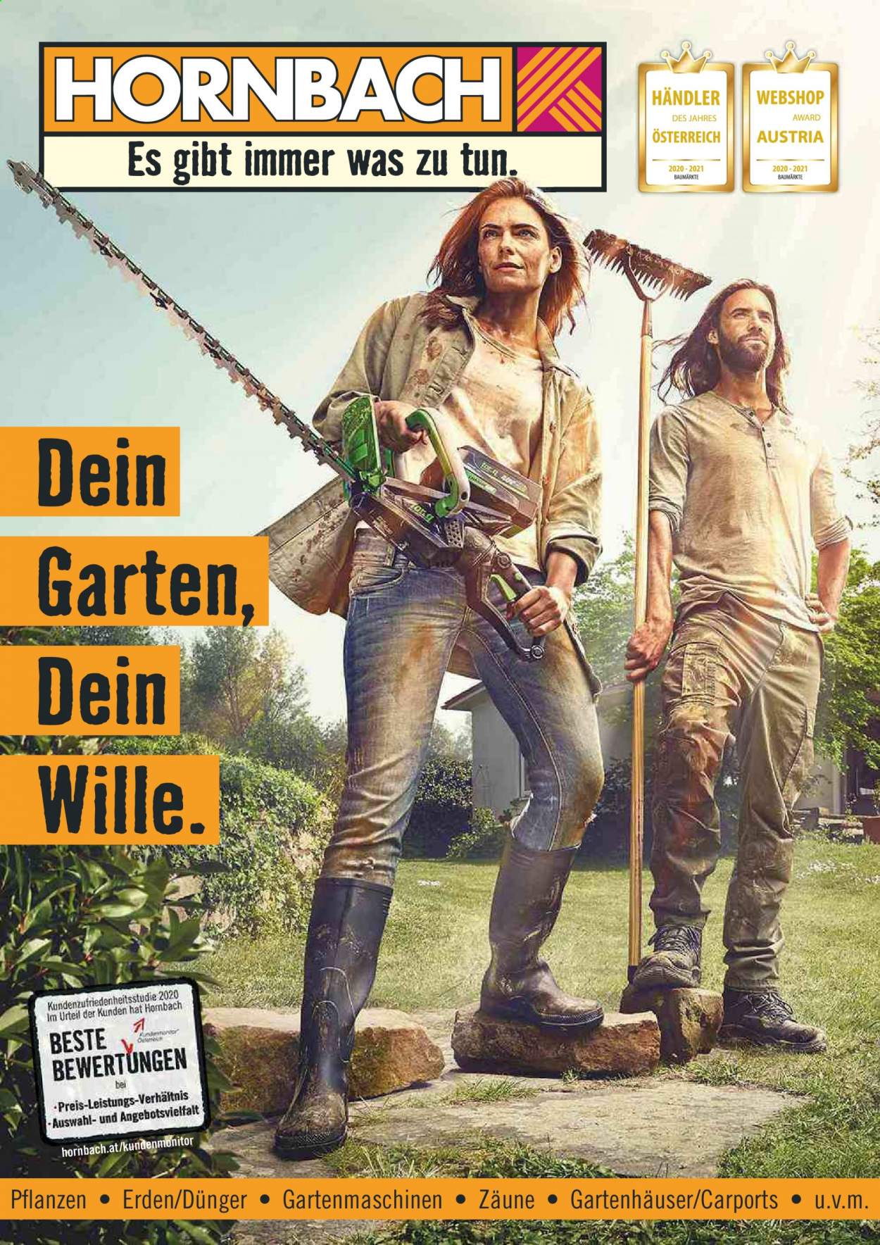 Angebote Hornbach - 23.3.2021 - 5.5.2021. Seite 1