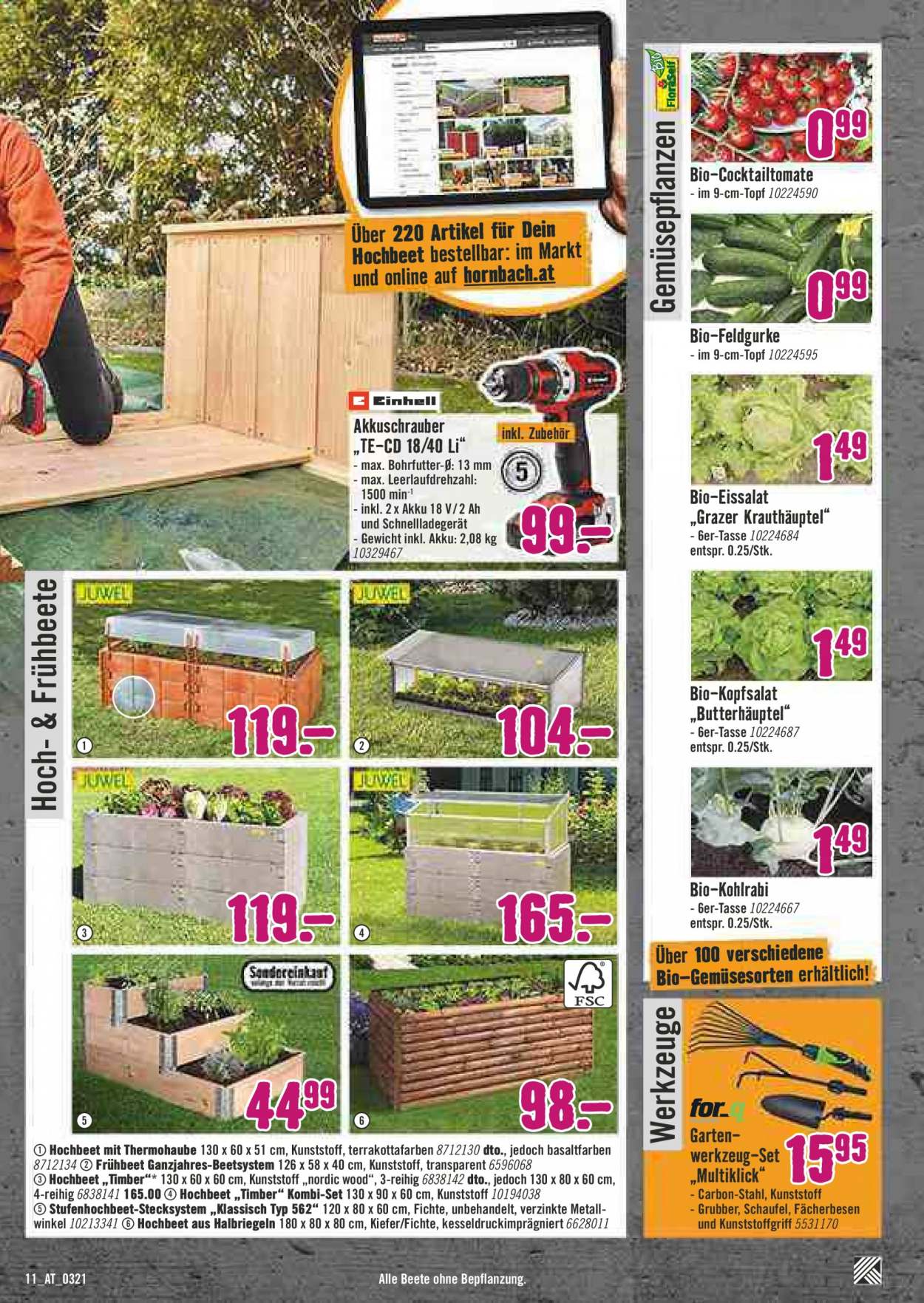 Angebote Hornbach - 23.3.2021 - 5.5.2021. Seite 11