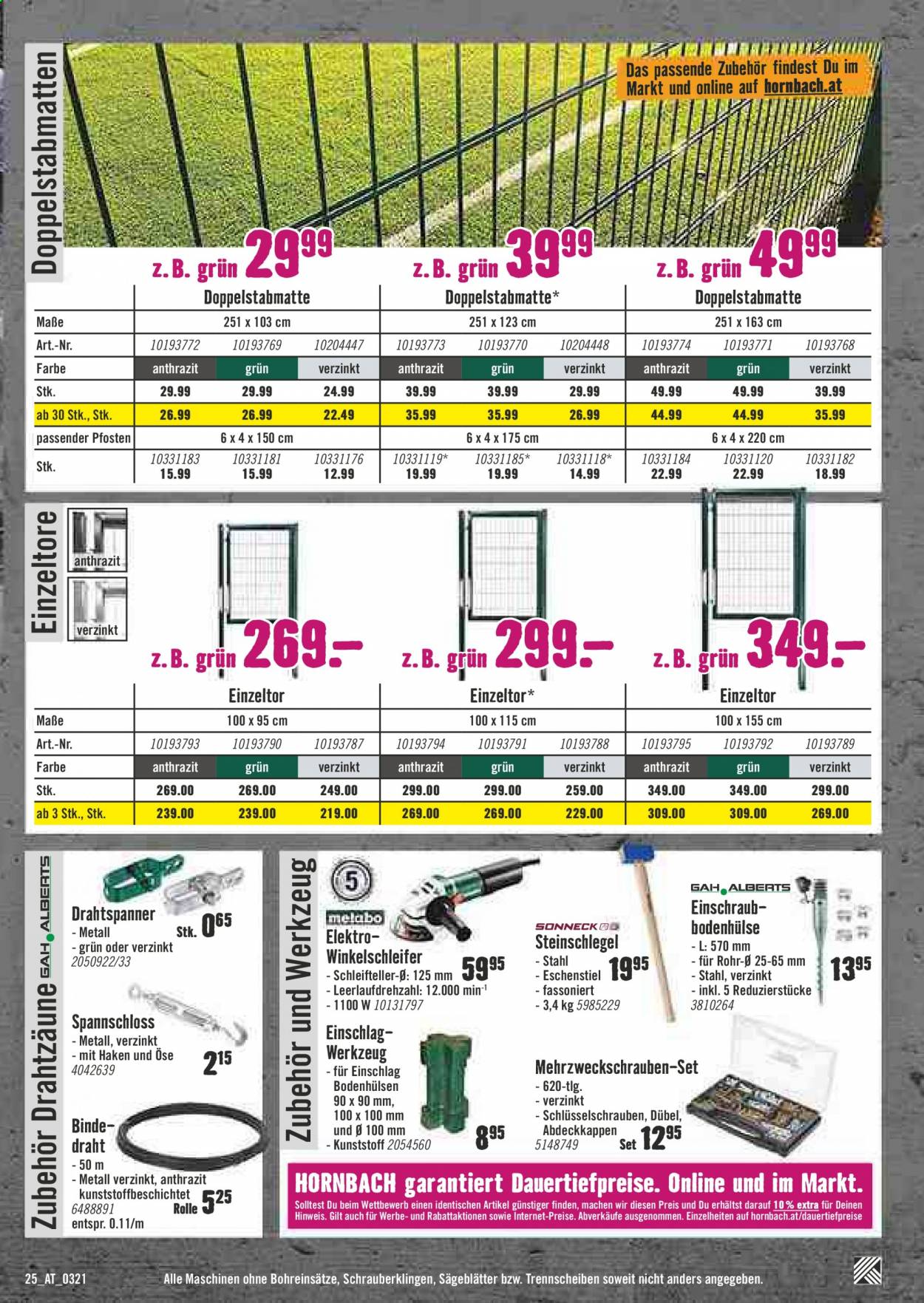 Angebote Hornbach - 23.3.2021 - 5.5.2021. Seite 25