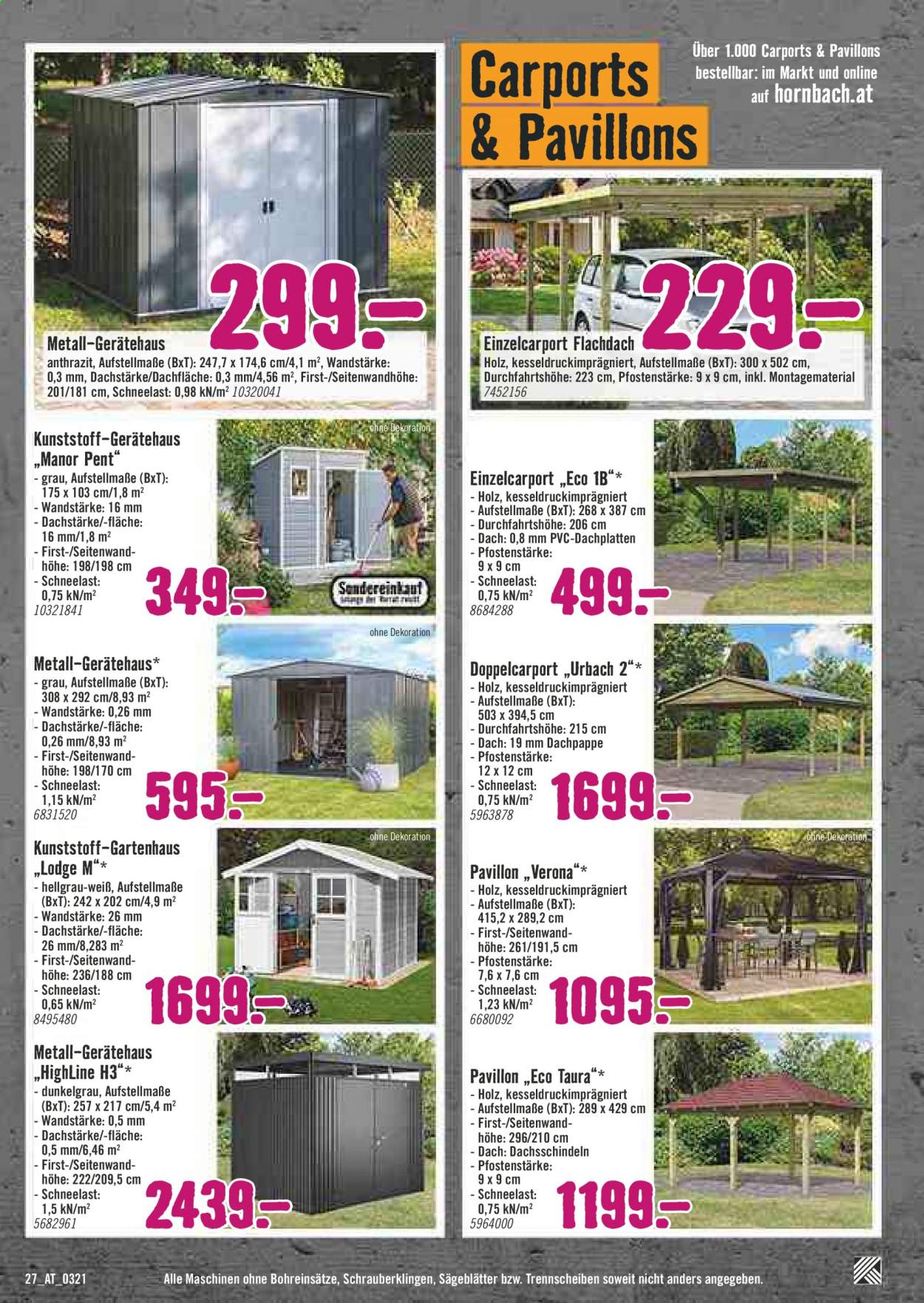 Angebote Hornbach - 23.3.2021 - 5.5.2021. Seite 27