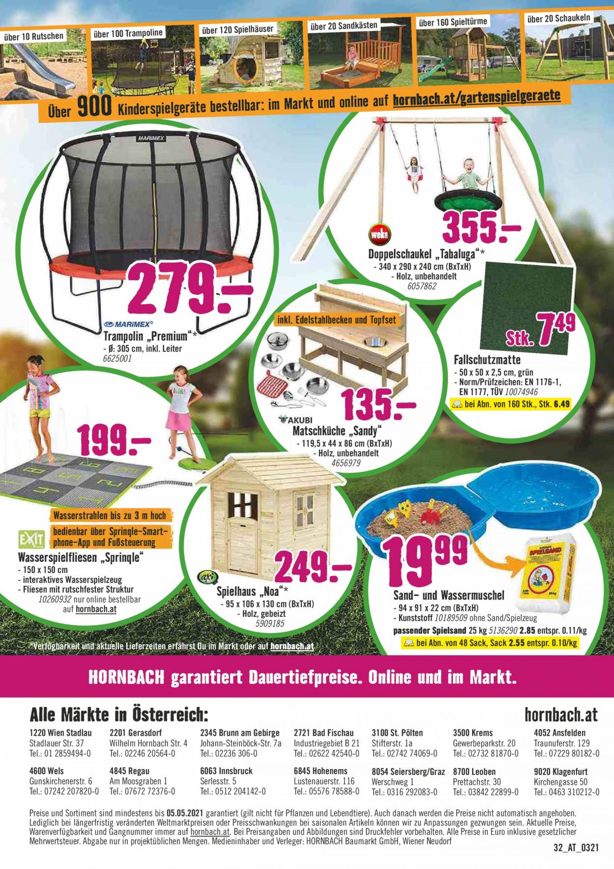Angebote Hornbach - 23.3.2021 - 5.5.2021. Seite 32