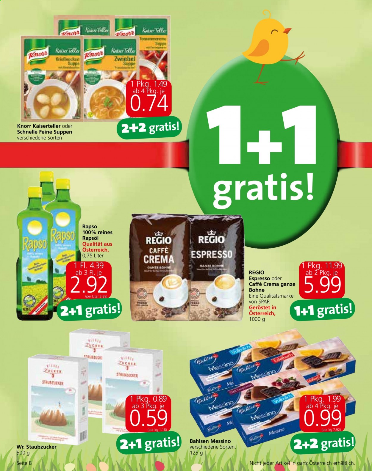 Angebote EUROSPAR - 25.3.2021 - 7.4.2021. Seite 8