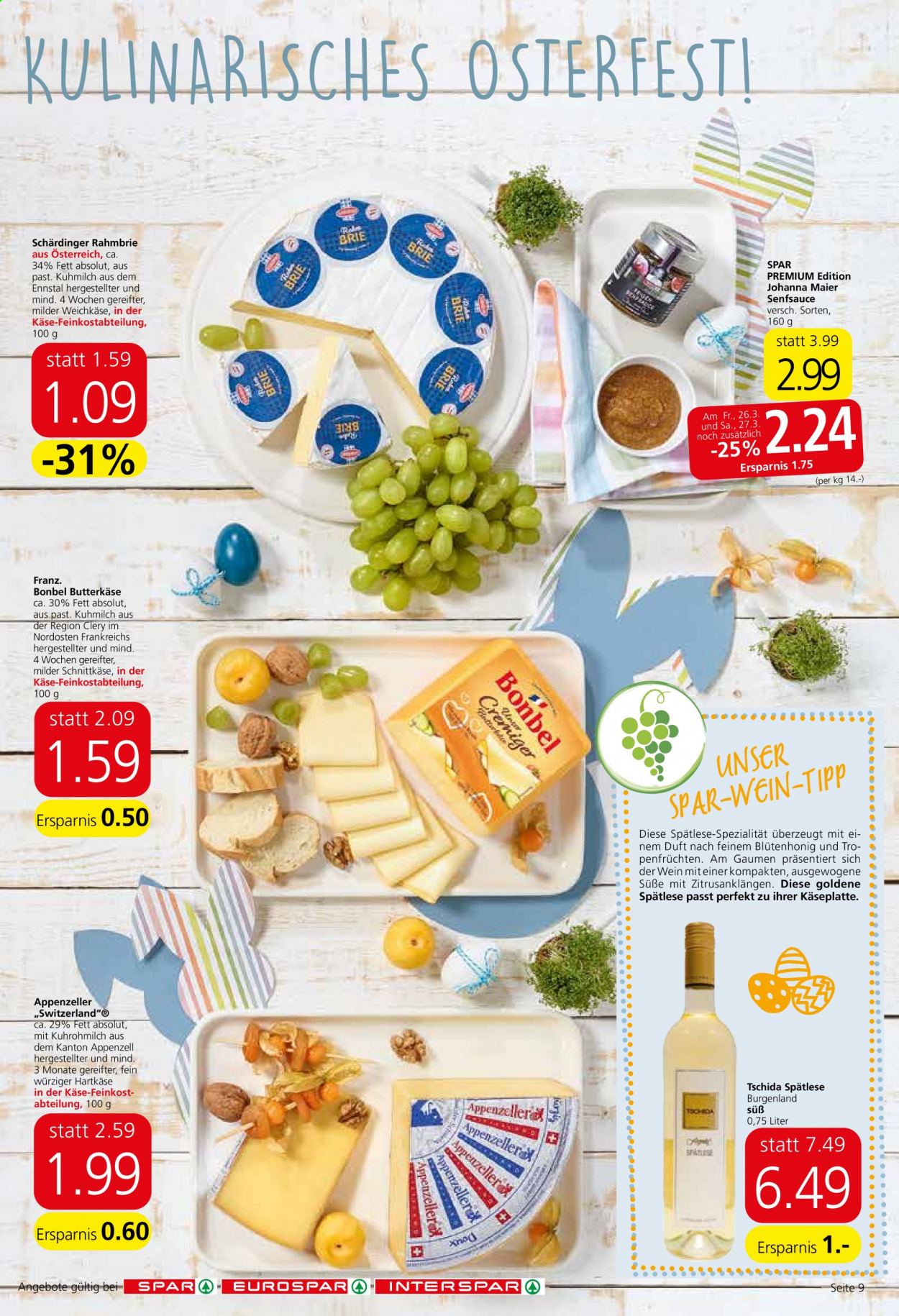 Angebote SPAR - 25.3.2021 - 7.4.2021. Seite 9