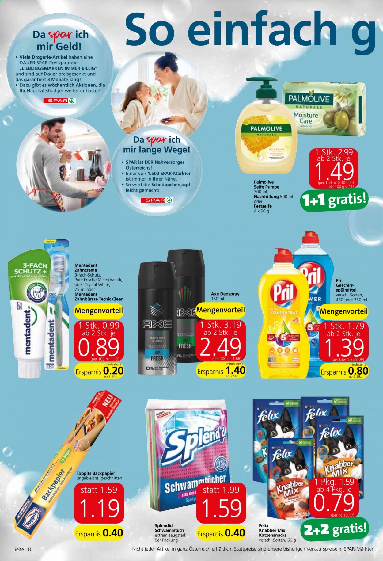 Angebote SPAR - 25.3.2021 - 7.4.2021. Seite 18