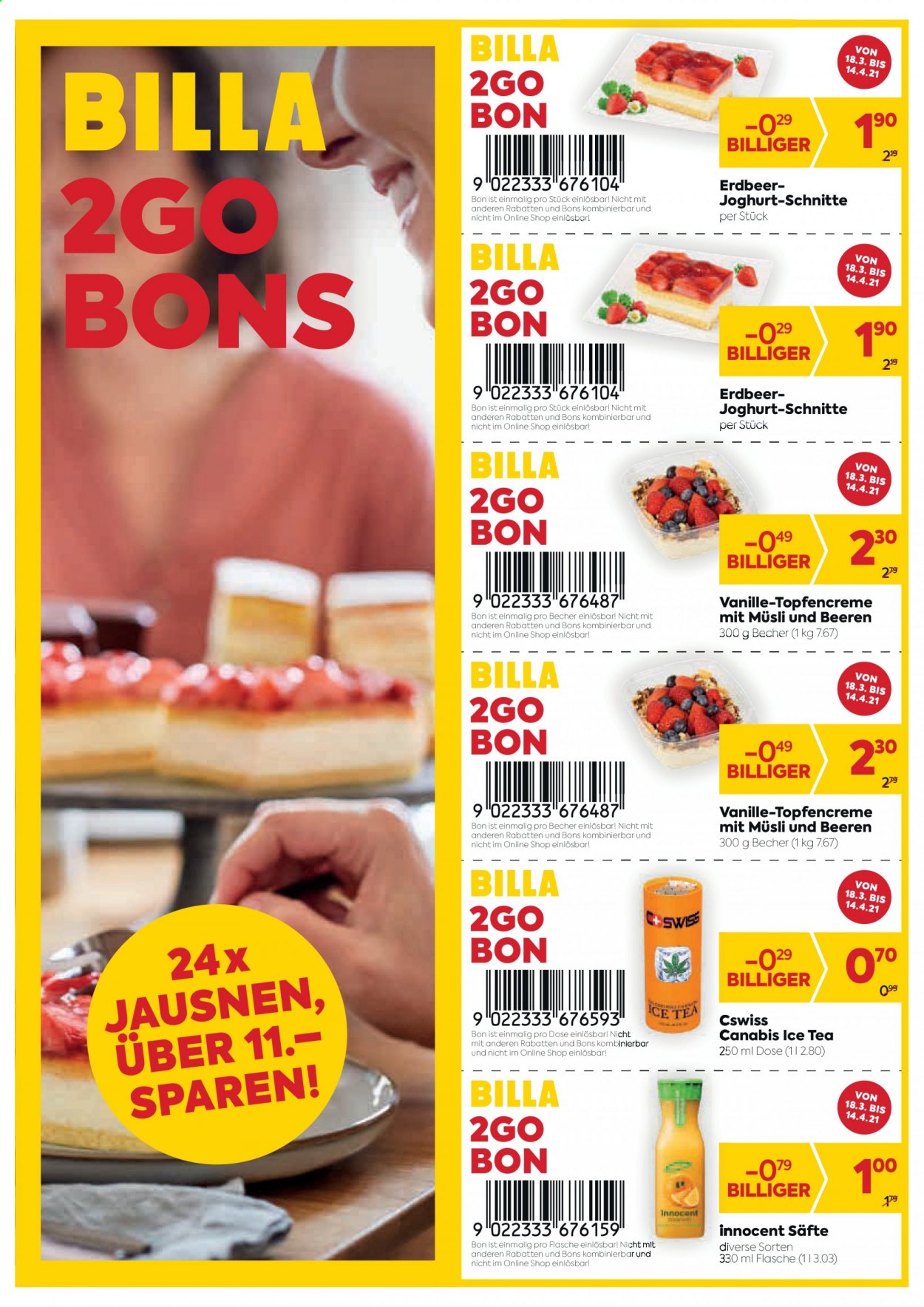 Angebote Billa - 18.3.2021 - 14.4.2021. Seite 4