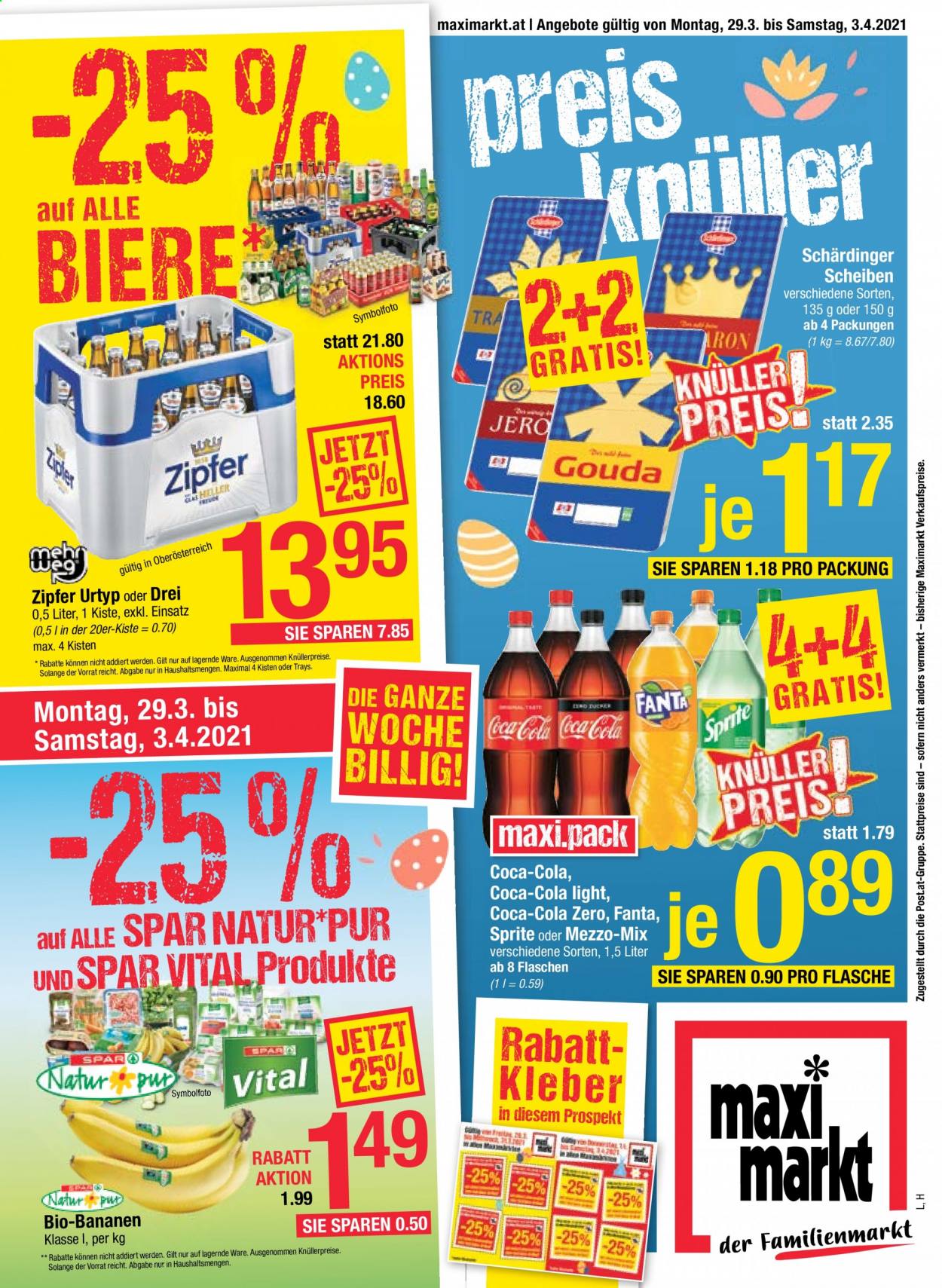 Angebote Maximarkt - 29.3.2021 - 3.4.2021. Seite 1