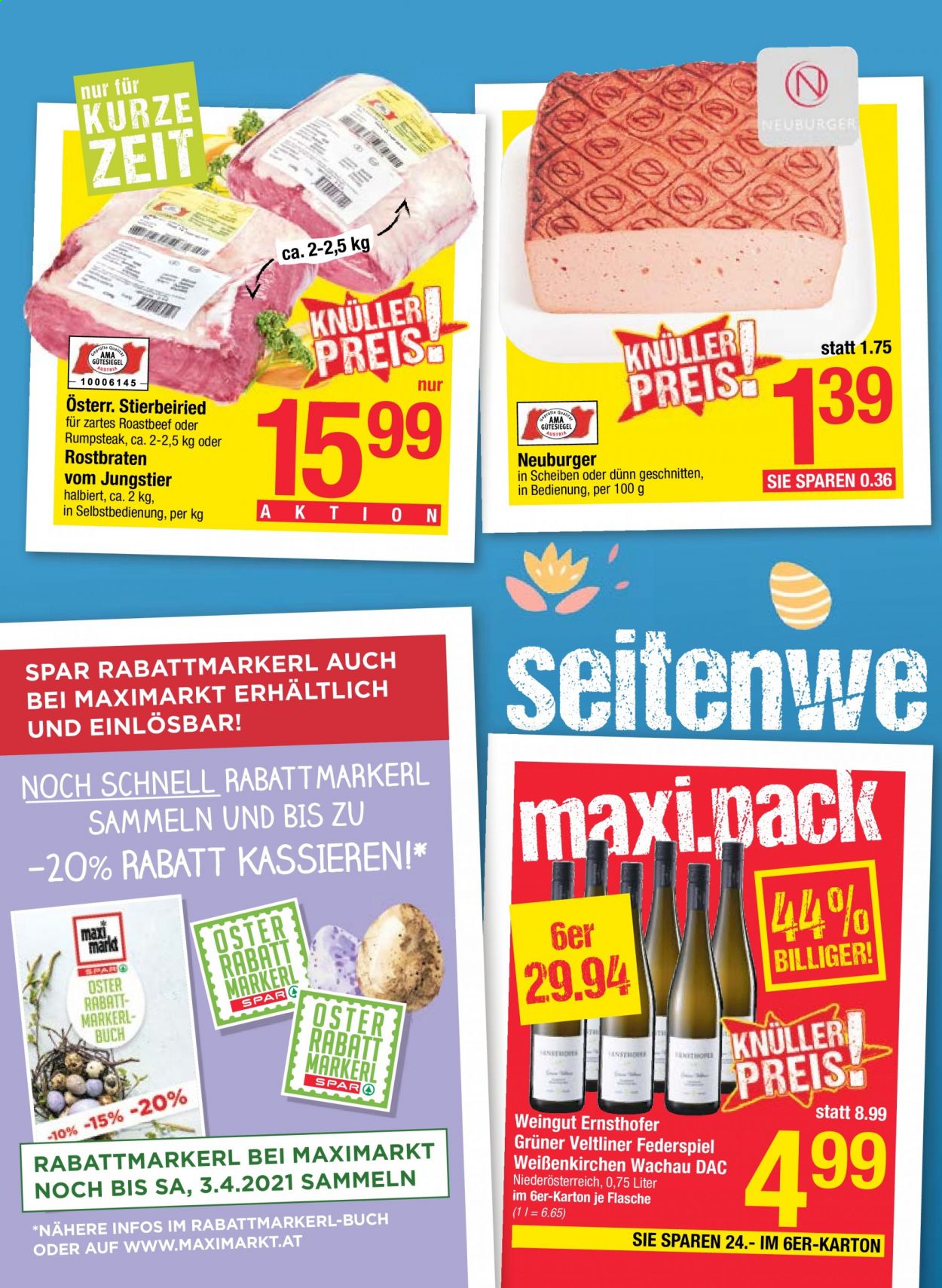 Angebote Maximarkt - 29.3.2021 - 3.4.2021. Seite 2