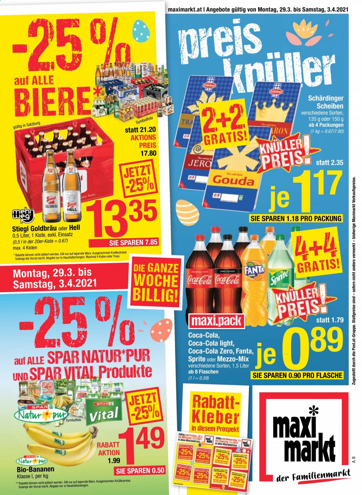 Angebote Maximarkt - 29.3.2021 - 3.4.2021. Seite 1