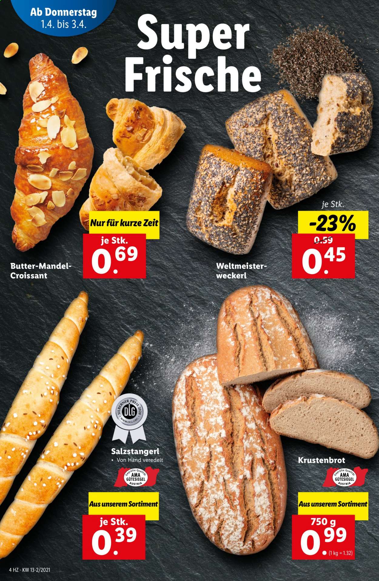 Angebote Lidl - 1.4.2021 - 7.4.2021. Seite 4