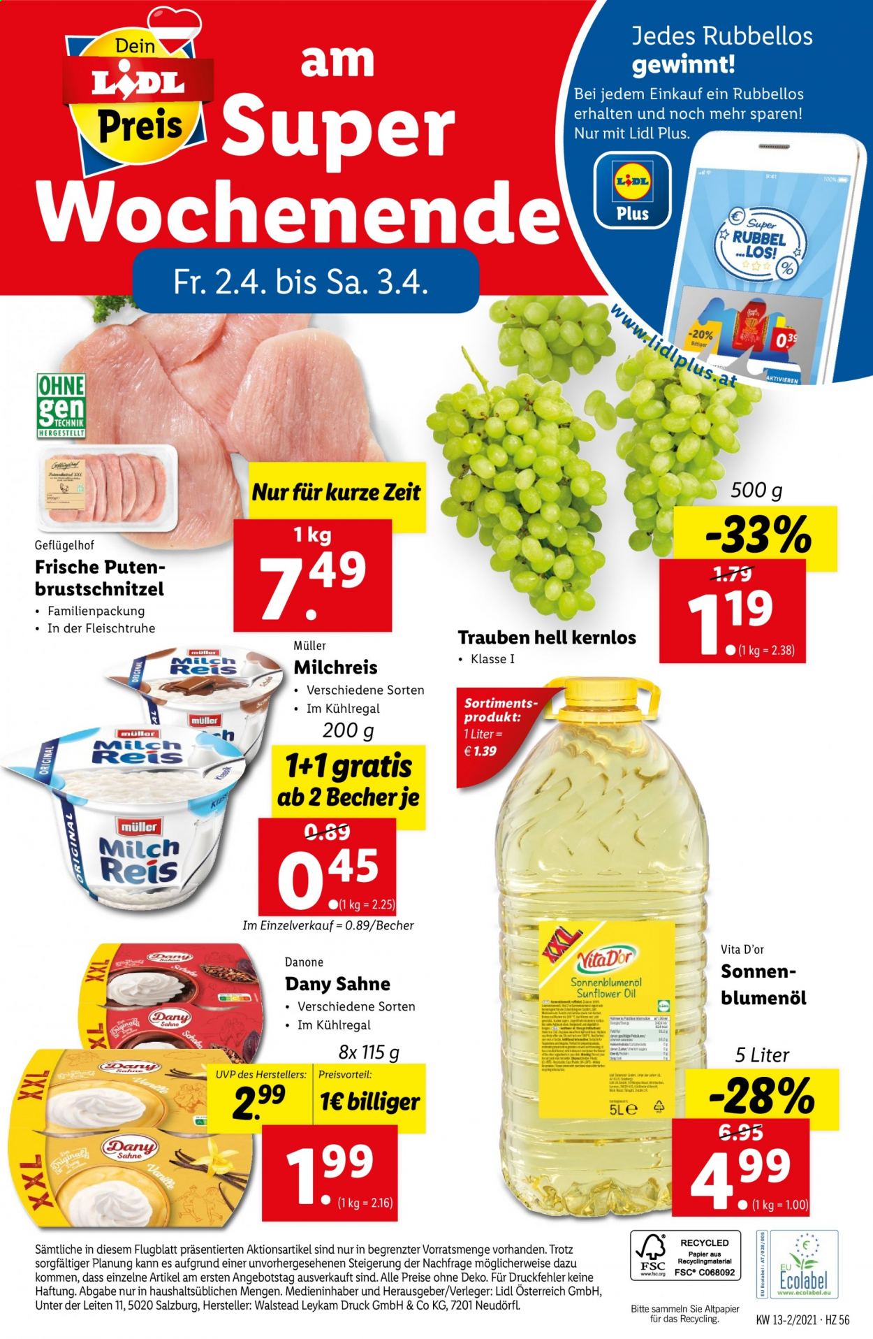 Angebote Lidl - 1.4.2021 - 7.4.2021. Seite 56