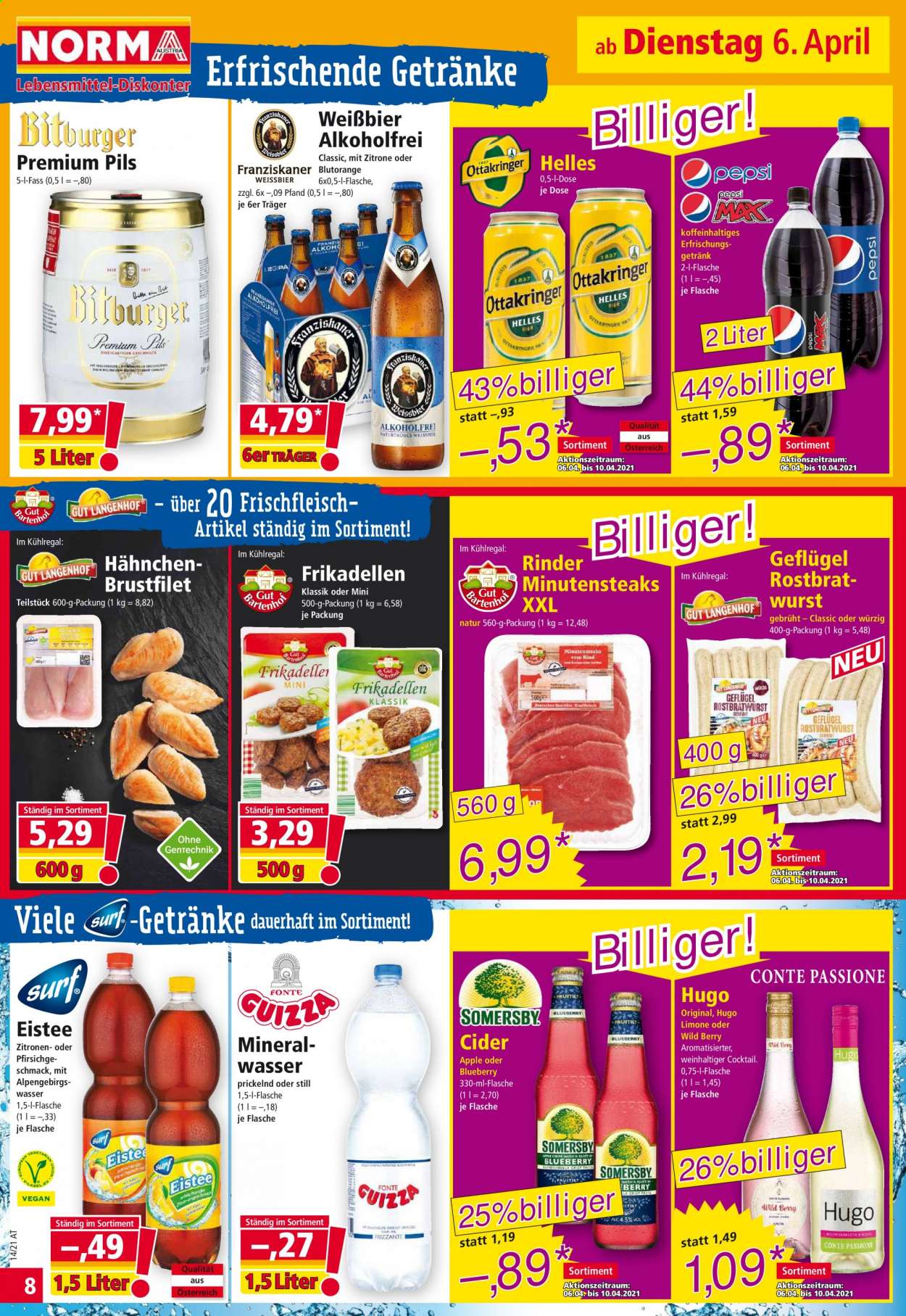 Angebote Norma - 5.4.2021 - 10.4.2021. Seite 8