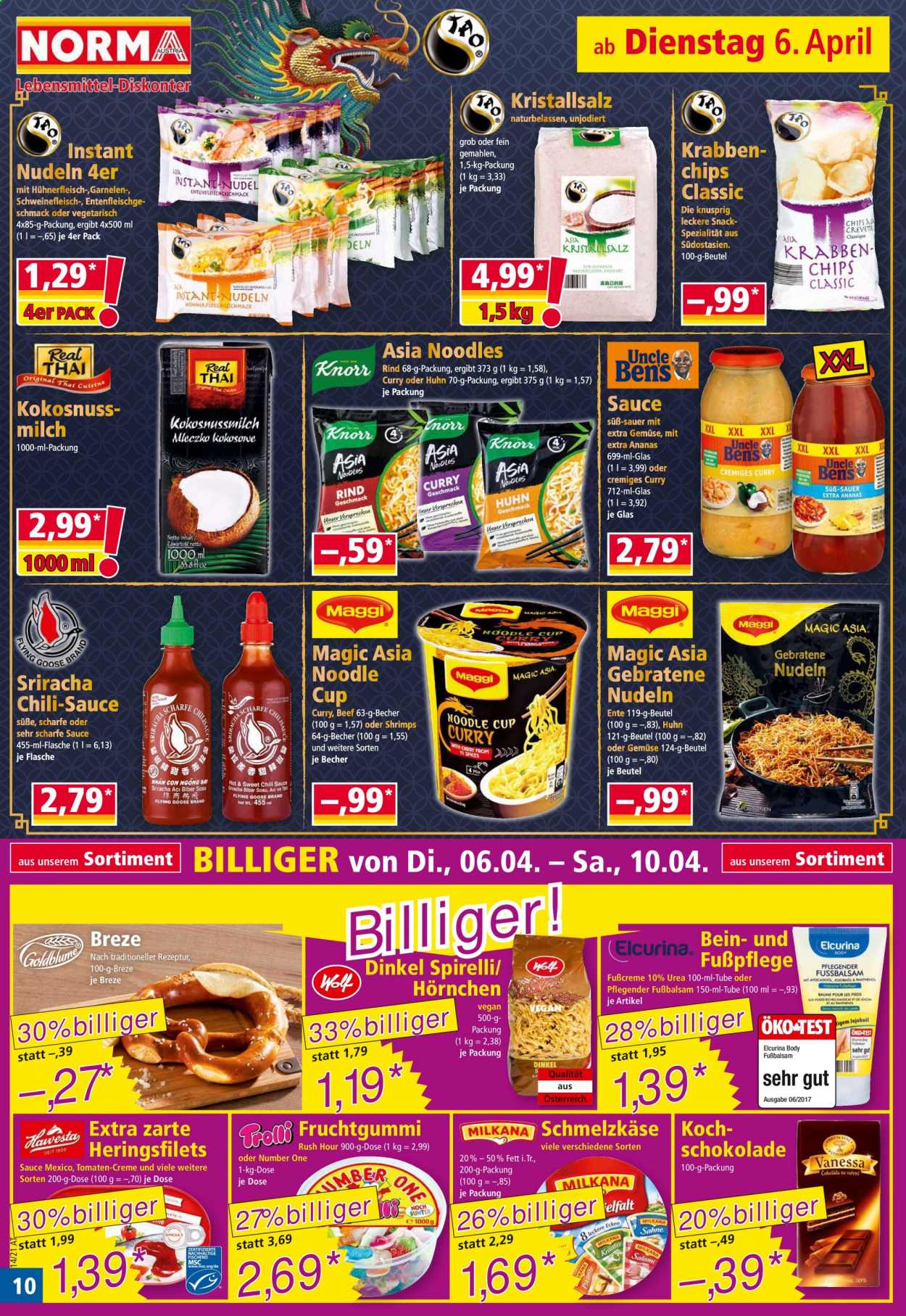 Angebote Norma - 5.4.2021 - 10.4.2021. Seite 10
