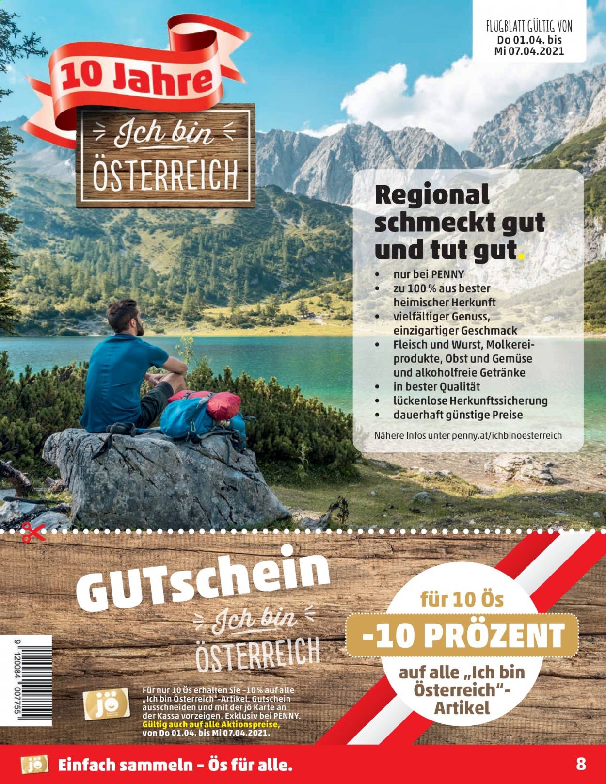 Angebote Penny - 1.4.2021 - 7.4.2021. Seite 8