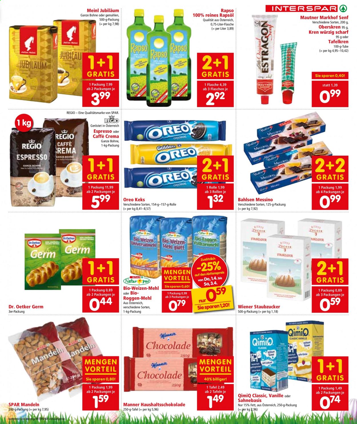 Angebote INTERSPAR - 30.3.2021 - 7.4.2021. Seite 11