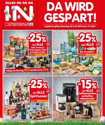 Angebote INTERSPAR - 30.3.2021 - 7.4.2021.