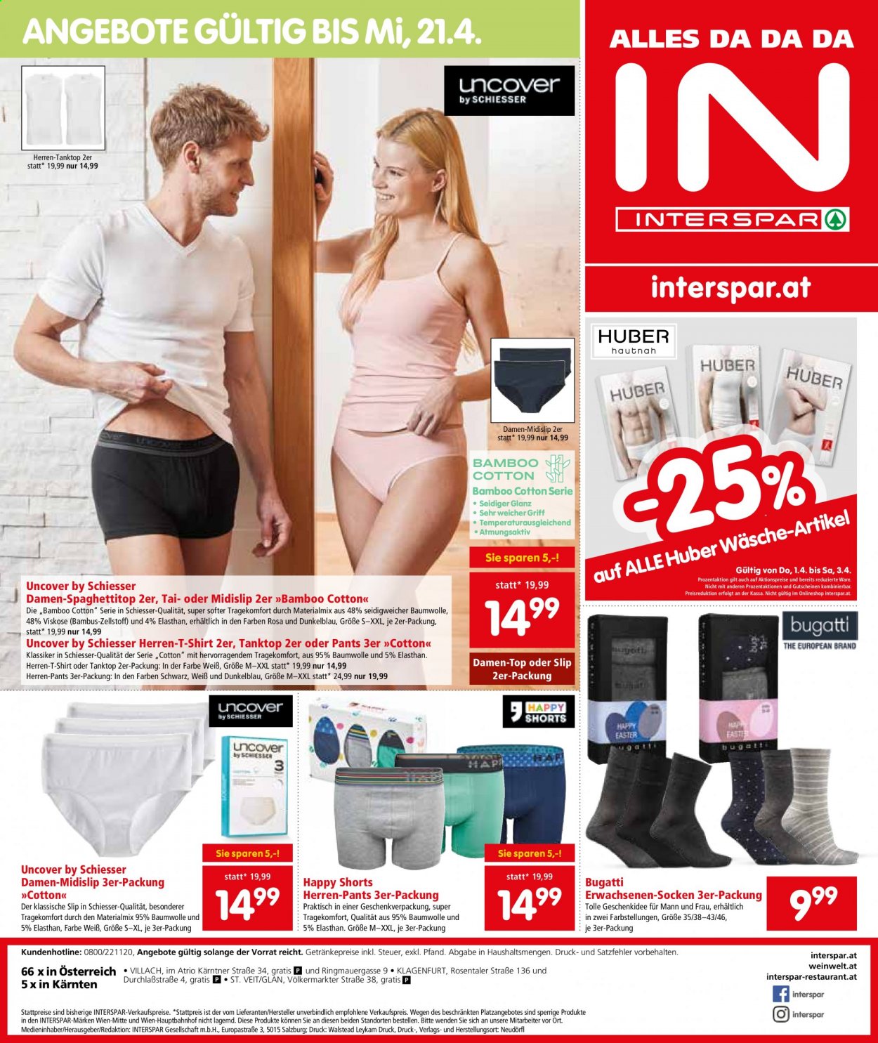 Angebote INTERSPAR - 30.3.2021 - 7.4.2021. Seite 20