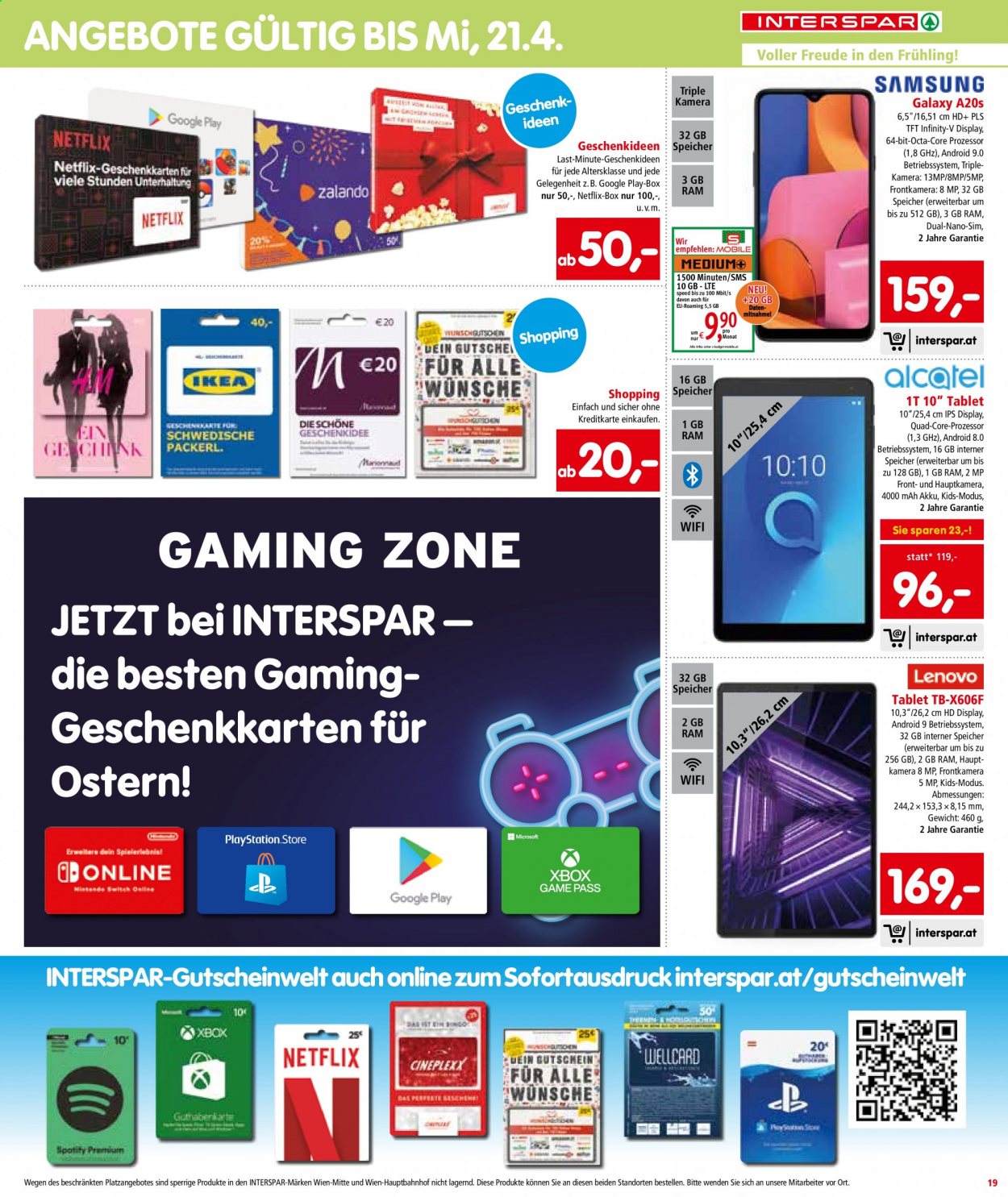 Angebote INTERSPAR - 30.3.2021 - 7.4.2021. Seite 19