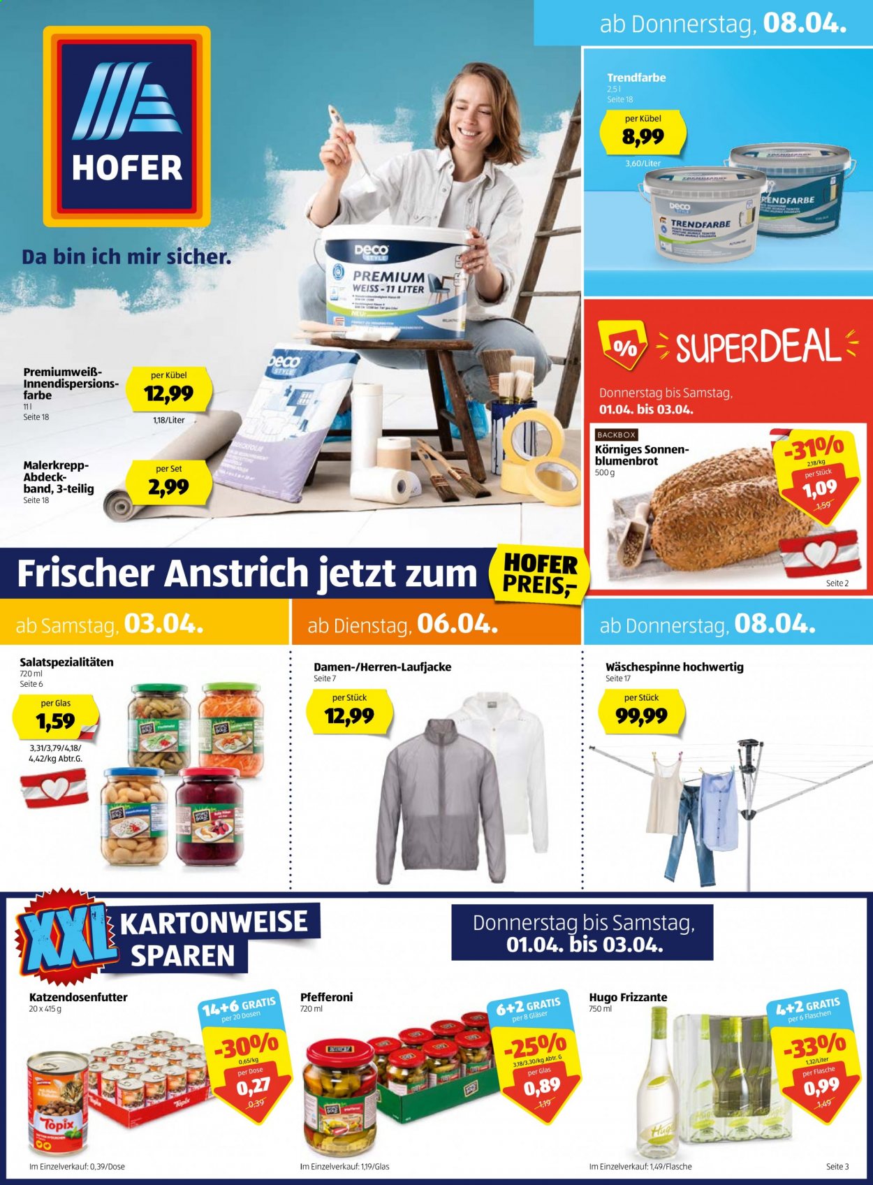 Angebote Hofer - 3.4.2021 - 10.4.2021. Seite 1