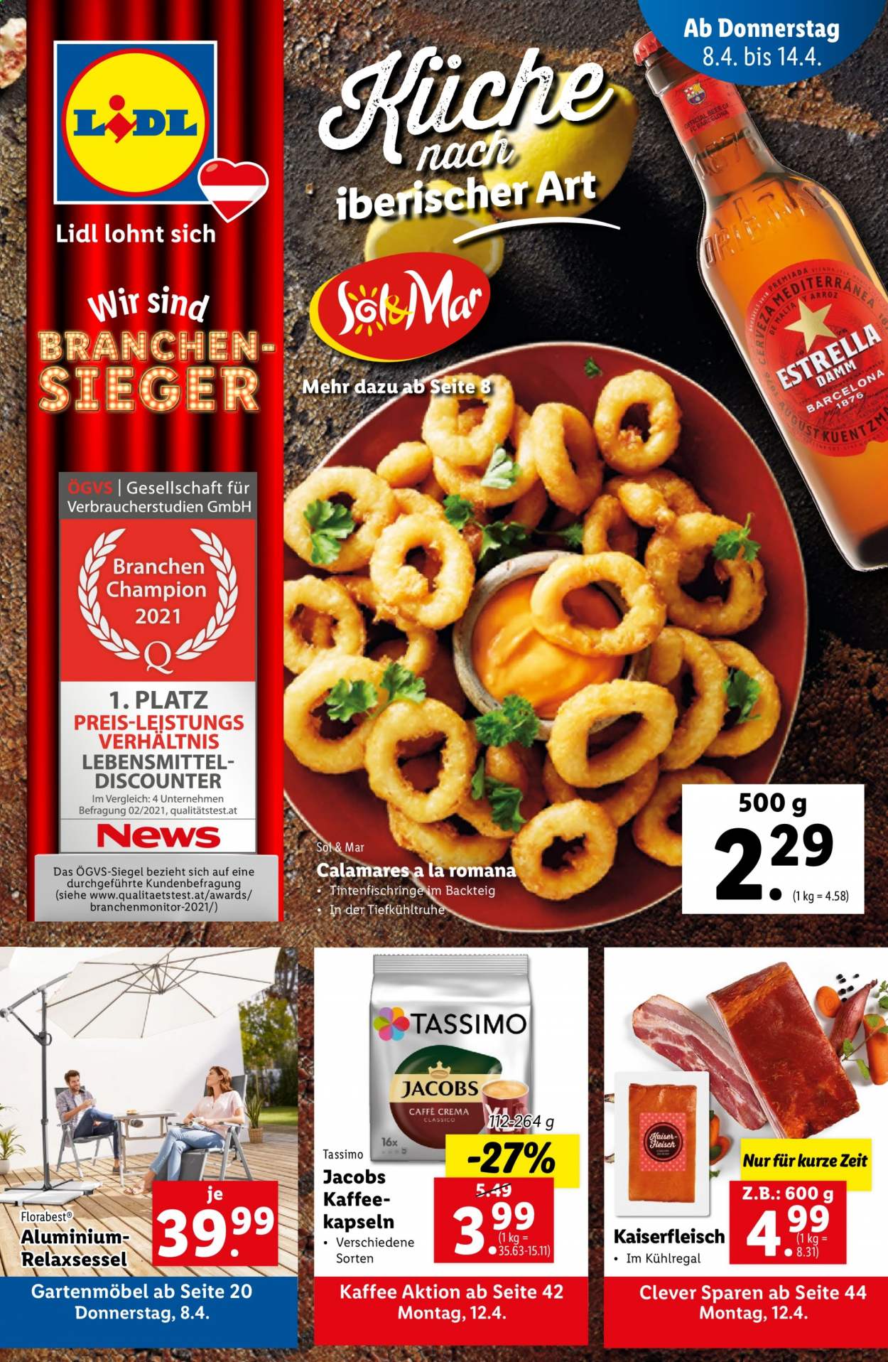 Angebote Lidl - 8.4.2021 - 14.4.2021. Seite 1