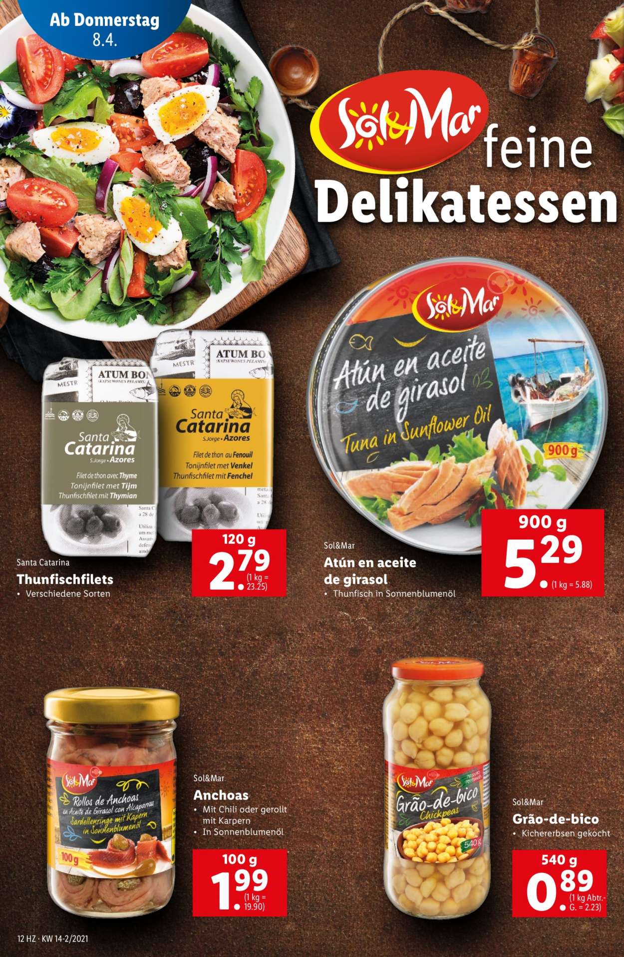 Angebote Lidl - 8.4.2021 - 14.4.2021. Seite 12