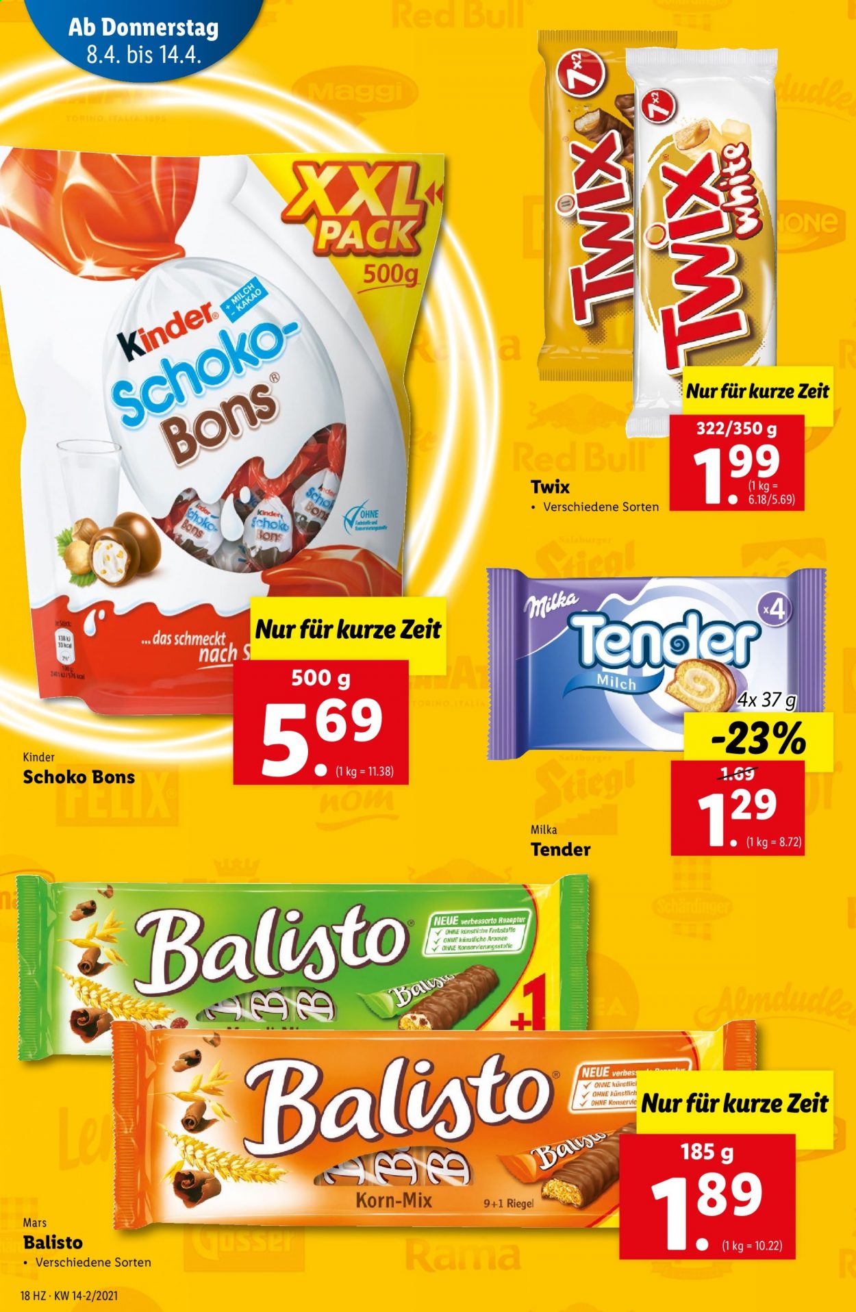 Angebote Lidl - 8.4.2021 - 14.4.2021. Seite 18