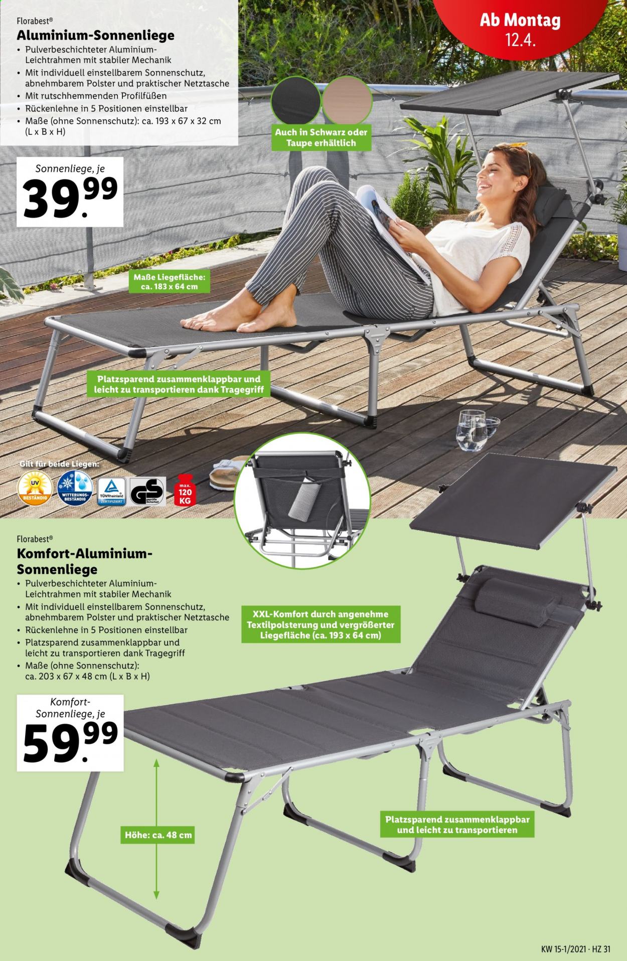 Angebote Lidl - 8.4.2021 - 14.4.2021. Seite 31