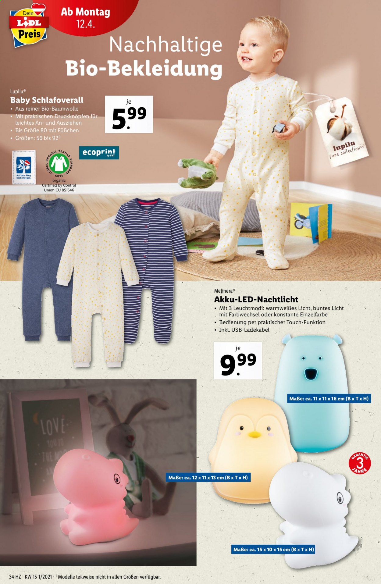 Angebote Lidl - 8.4.2021 - 14.4.2021. Seite 34