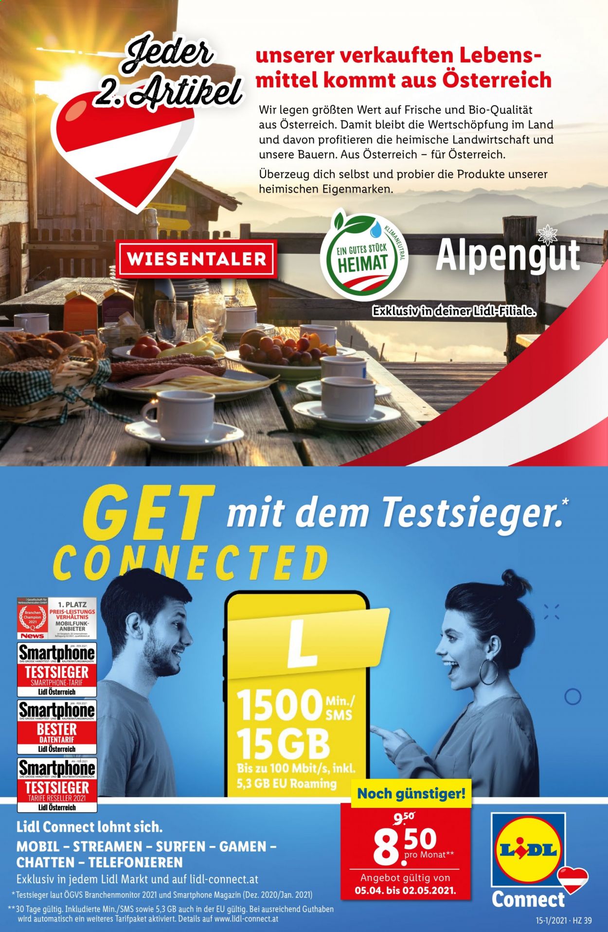 Angebote Lidl - 8.4.2021 - 14.4.2021. Seite 39