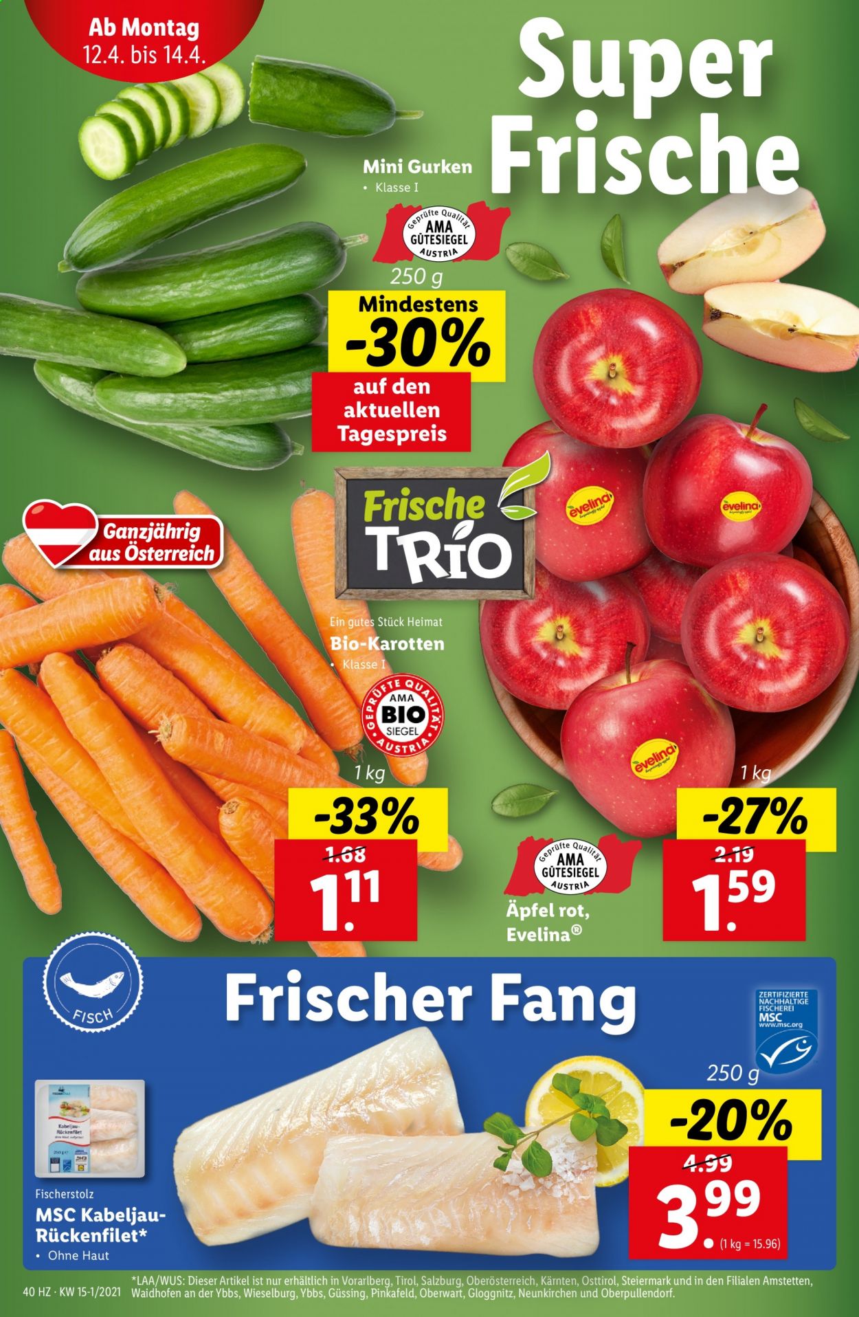Angebote Lidl - 8.4.2021 - 14.4.2021. Seite 40